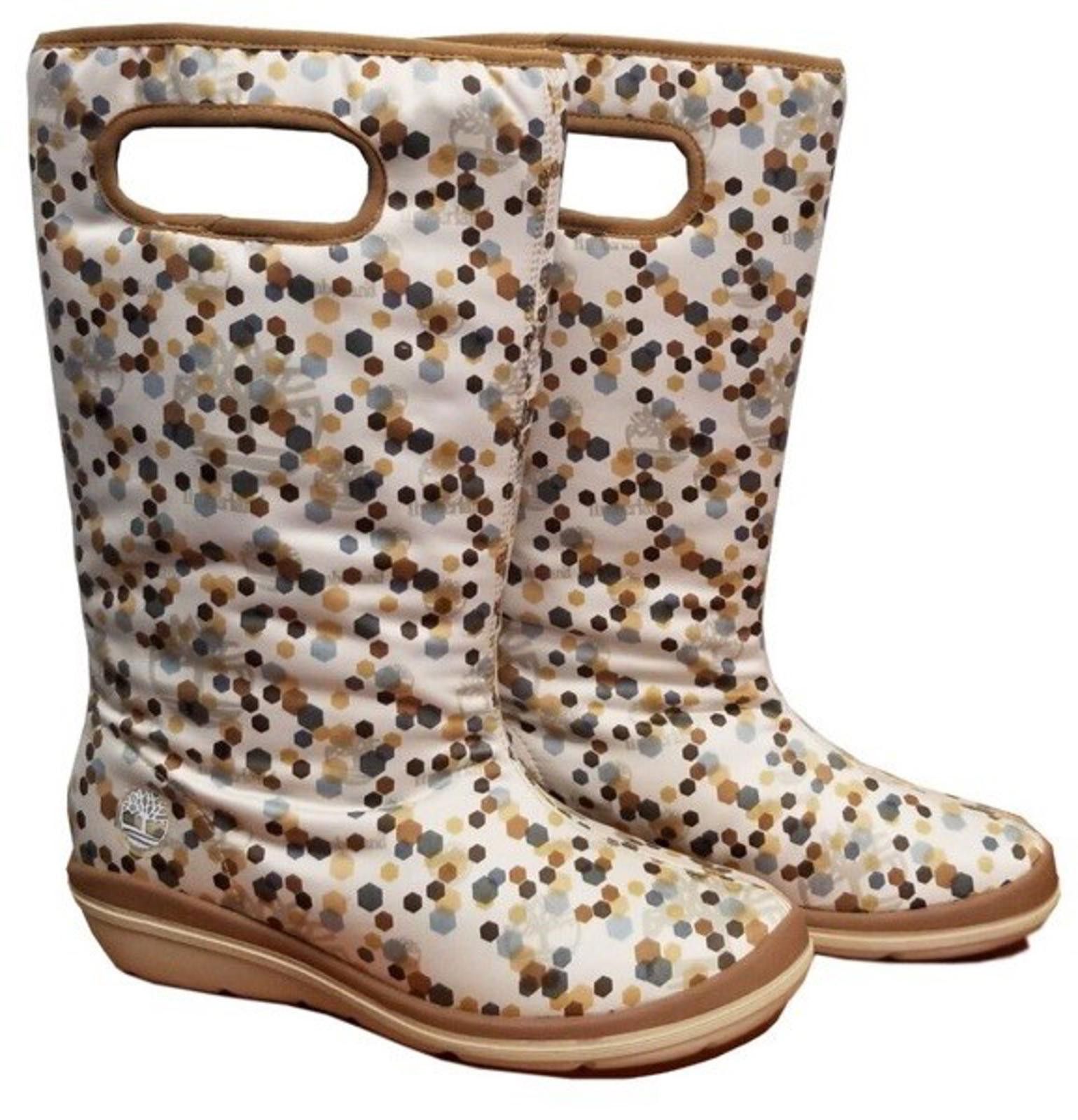 Timberland Timberland Women Boots Kickadilla Cream Beige Medium 84374 Size US 8 / IT 38 - 1 Thumbnail