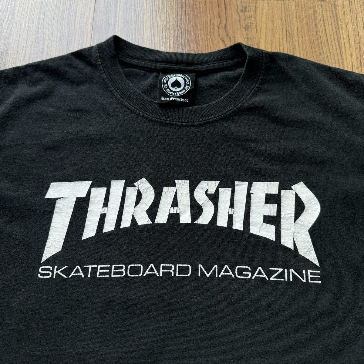 Thrasher Thrasher skateboard magazine spell out logo Y2K 2000s tee Size US M / EU 48-50 / 2 - 1 Thumbnail