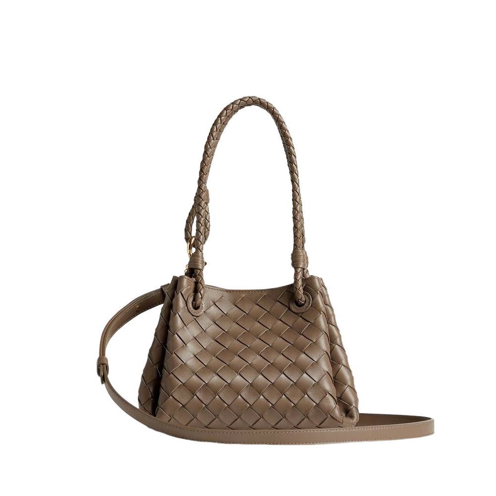 Bottega Veneta BOTTEGA VENETA Parachute Small $4500 Pinecone Leather Should Size ONE SIZE - 4 Thumbnail