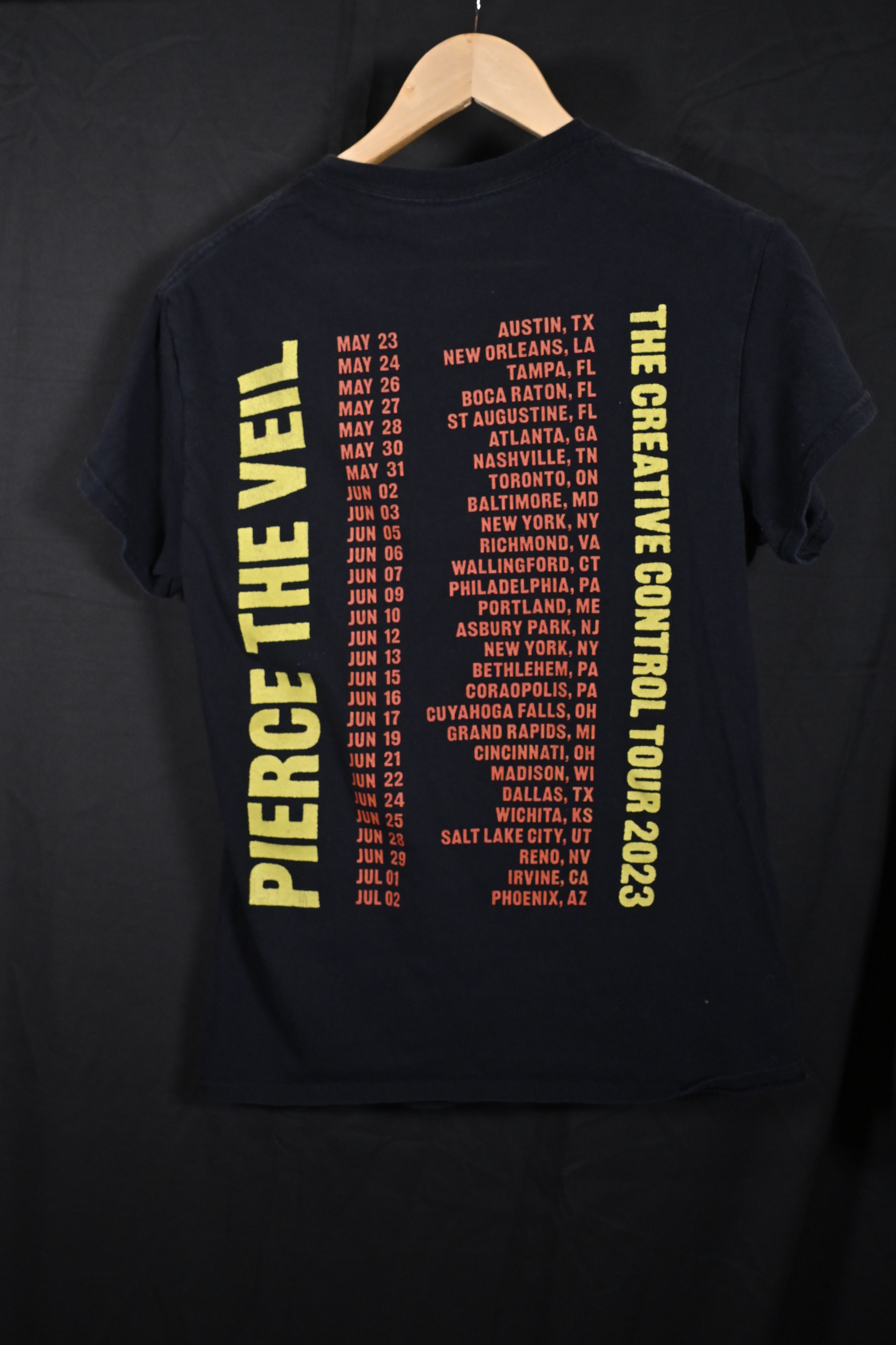 Other Pierce the Veil 2023 Creative Control Tour Tee Size US S / EU 44-46 / 1 - 2 Thumbnail