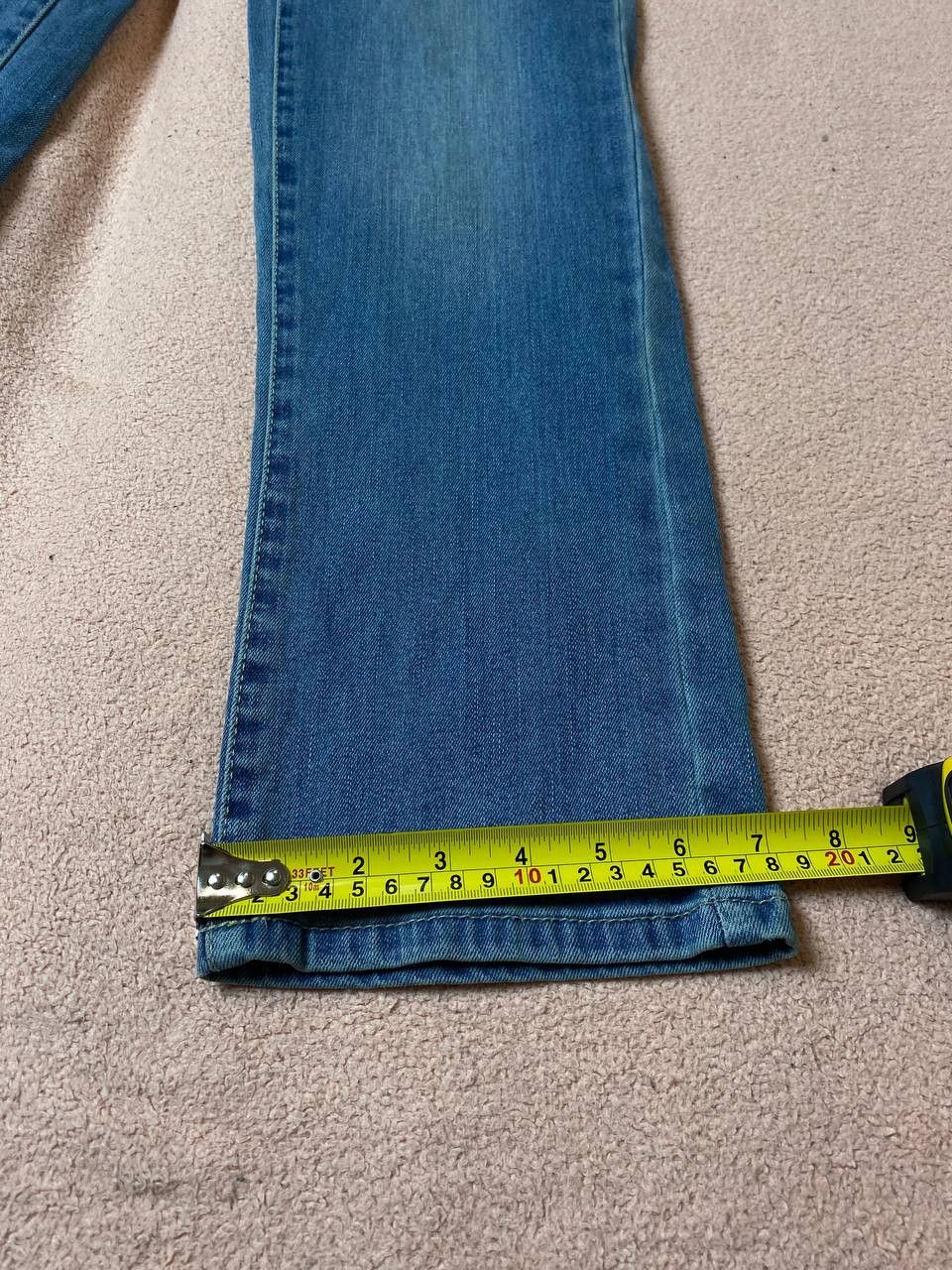 Lee × Vintage RARE Distressed Vintage Y2K Baggy Dirty Jeans Size 26" / US 2 / IT 38 - 6 Thumbnail
