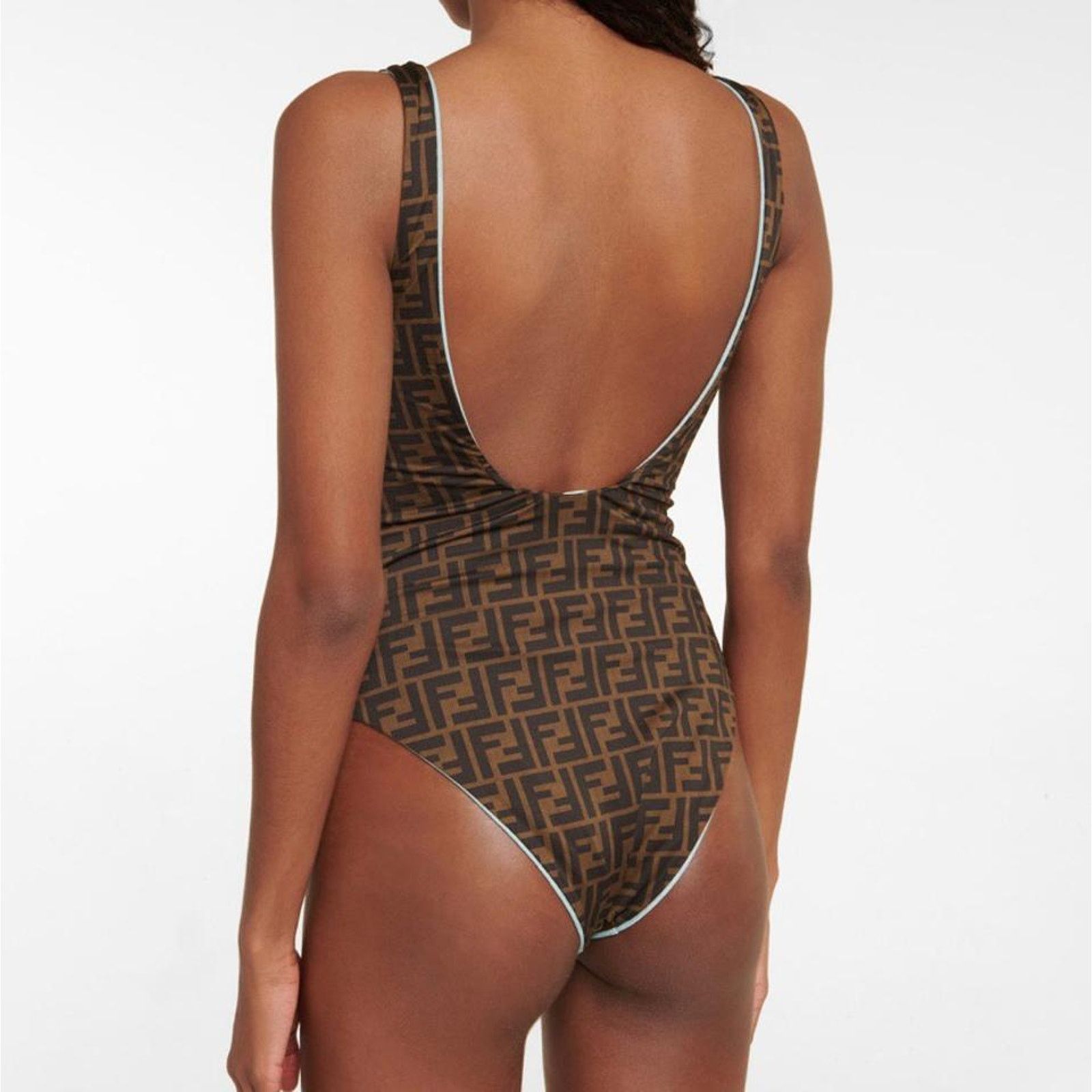 Fendi FF logo reversible swimsuit bodysuit 40 Size S / US 4 / IT 40 - 3 Thumbnail
