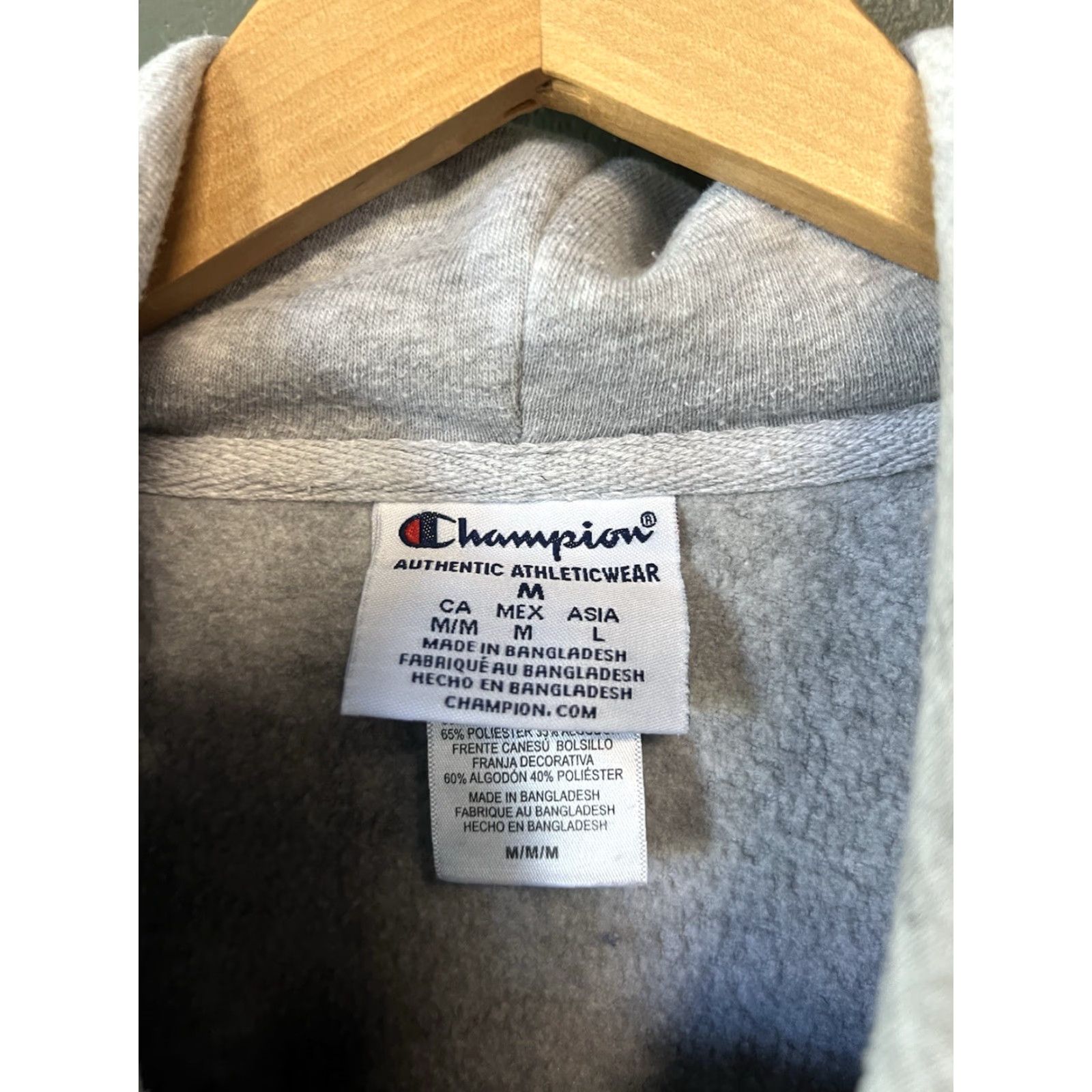 Champion Champion Mens Sweatshirt Pullover Hooded California Berkley Gray Size M Size US M / EU 48-50 / 2 - 3 Thumbnail