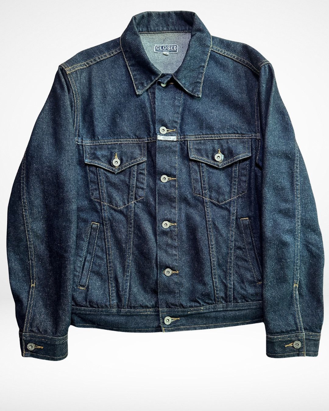 CLOSED × Marithe + Francois Girbaud 1980s Type 3 Denim Trucker Jacket Size US M / EU 48-50 / 2 - 1 Thumbnail