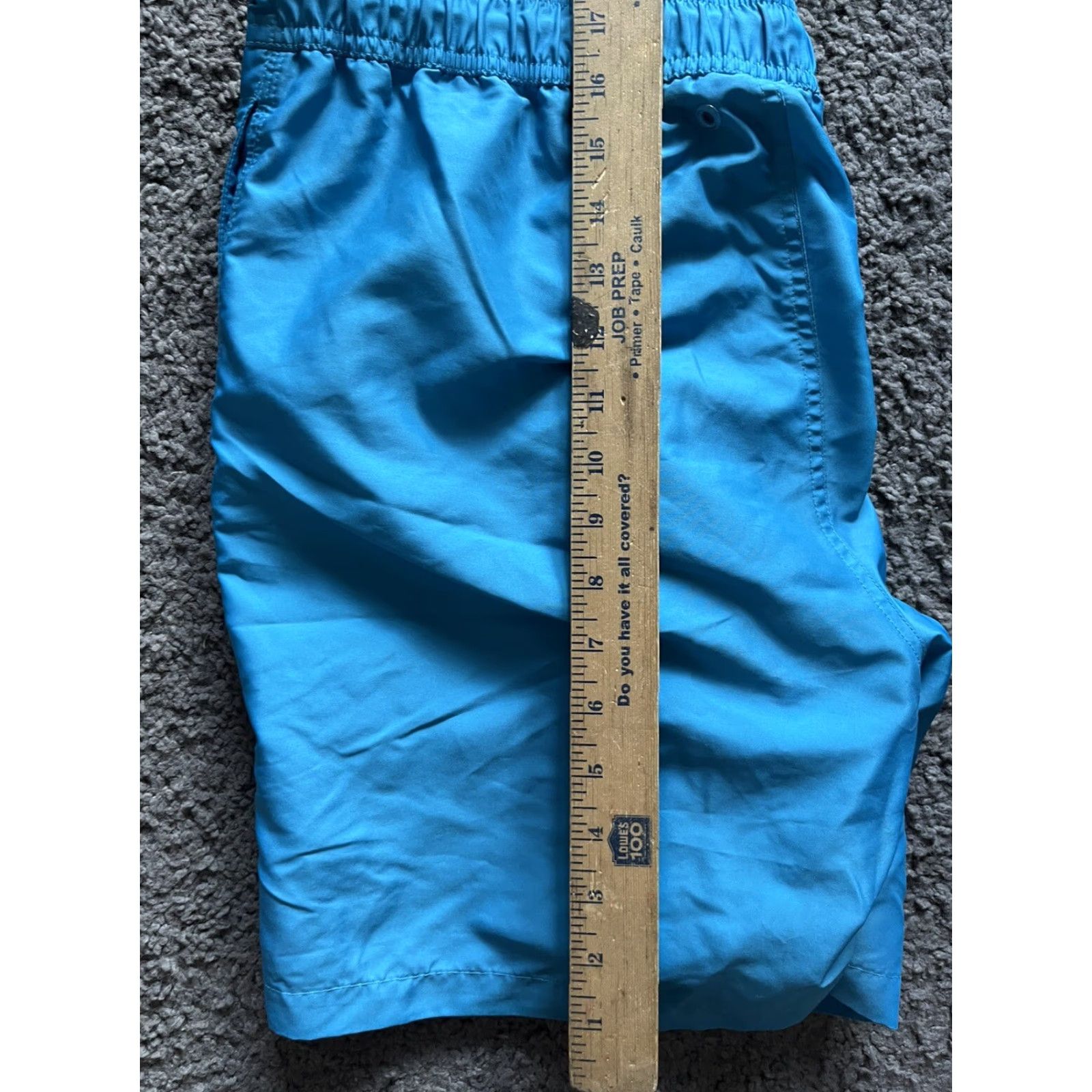 Calvin Klein Calvin Klein Men's Swim Trunks 7" Ombre Blue UPF 50+ Large Distressed Trunks Bottoms Shirt? Size US 33 - 6 Thumbnail