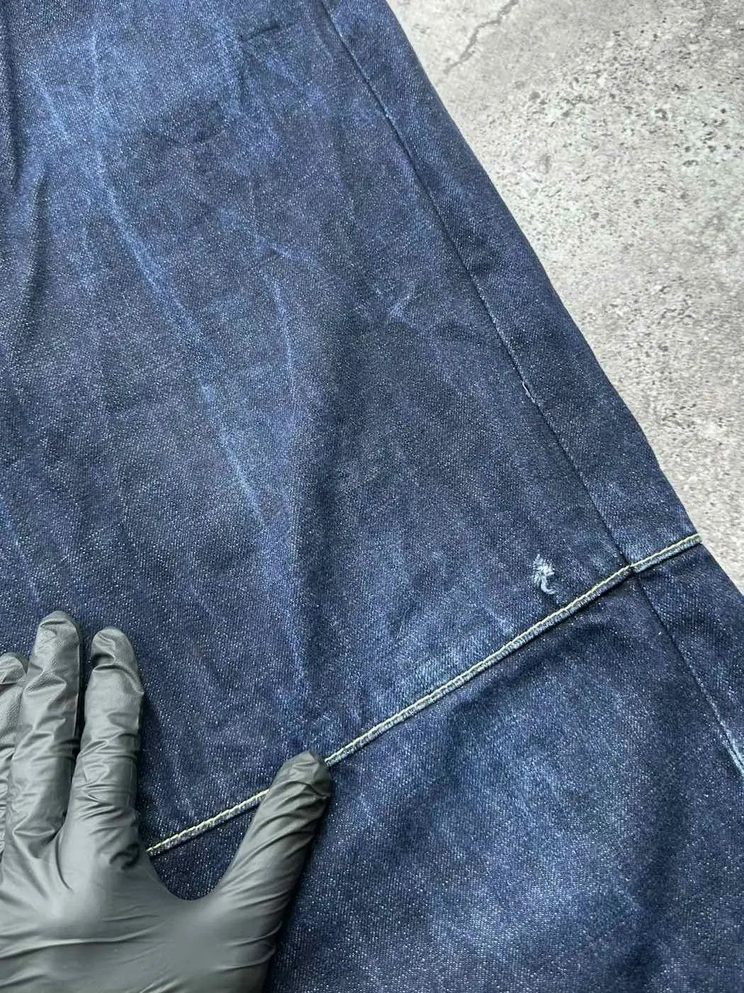 Japanese Brand Vintage Baggy Wide Jeans C533(V554)E8 Size US 32 / EU 48 - 4 Thumbnail
