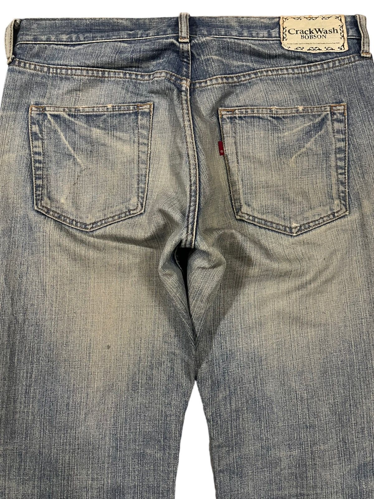 14th Addiction Vintage Japanese Brand Blue Faded Wash Style Bootcut Jeans Size US 34 / EU 50 - 4 Thumbnail