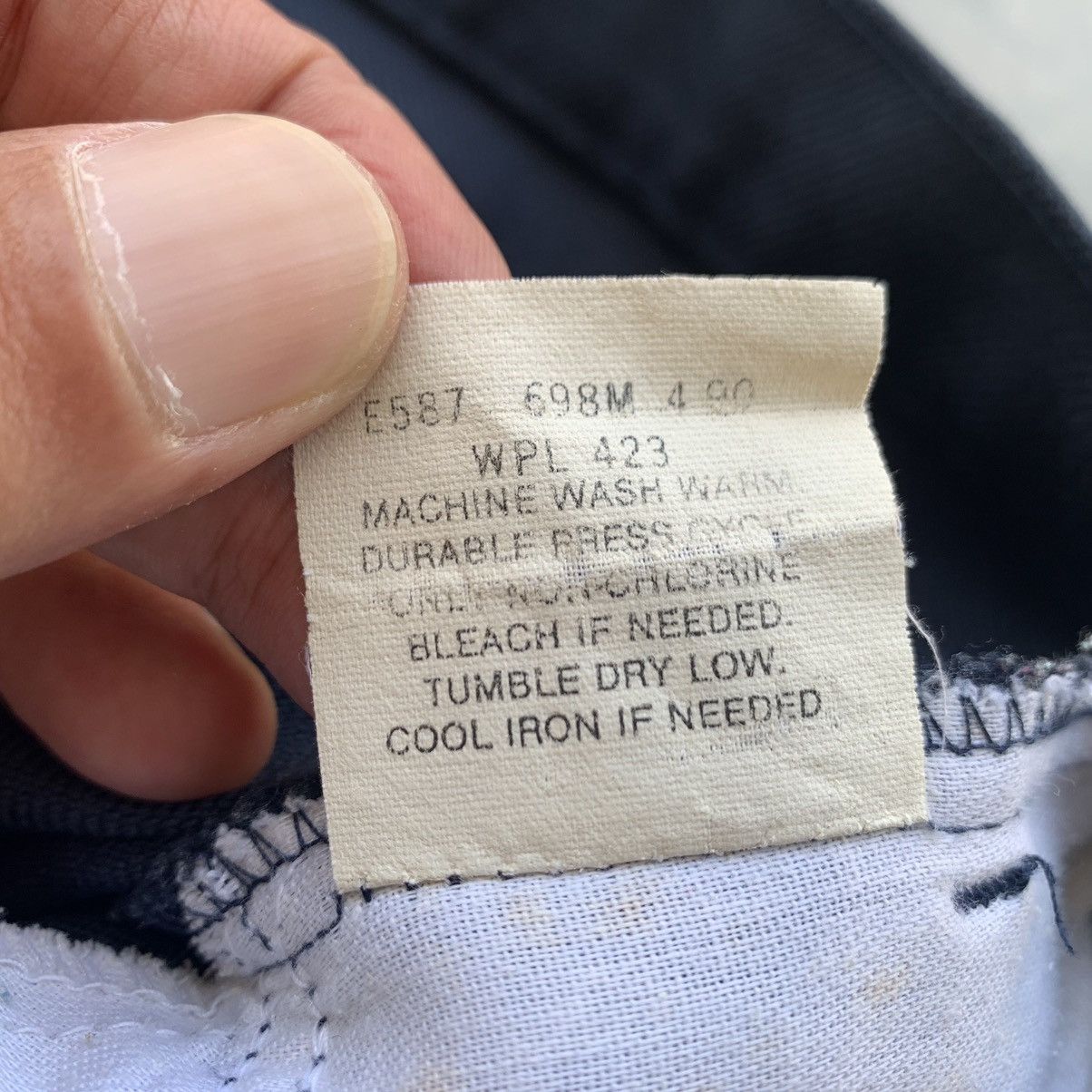 Levi's Vintage 80s Levis Sta-Prest Pants Size 36x30 Size US 36 / EU 52 - 10 Thumbnail