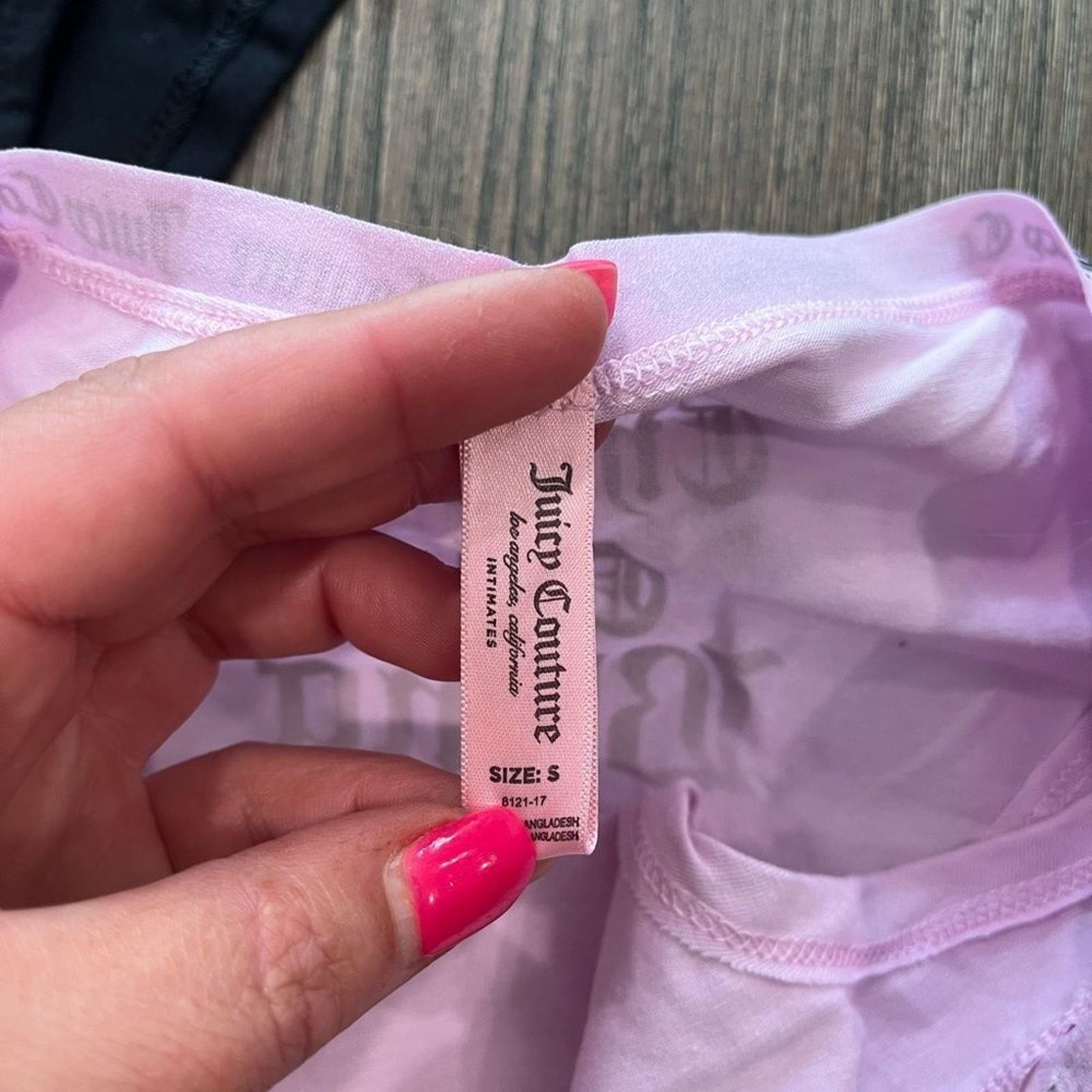 Juicy Couture NWOT 2PK Juicy Couture Panties Briefs Cotton Size S Size ONE SIZE - 2 Thumbnail