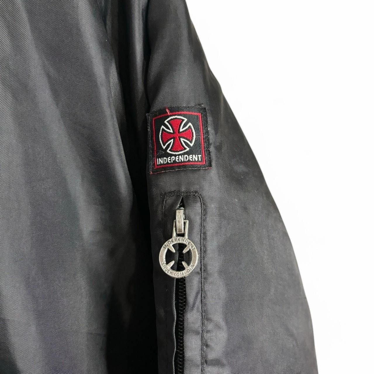 Independent Truck Co. × Vintage Vintage 00s Independent Black Lightweight Zip-Up Jacket Size US M / EU 48-50 / 2 - 2 Thumbnail