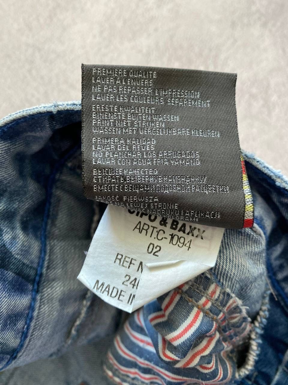 Japanese Brand Dirty pants Faded Crash denim thrashed y2k distressed jeans Size US 32 / EU 48 - 10 Thumbnail