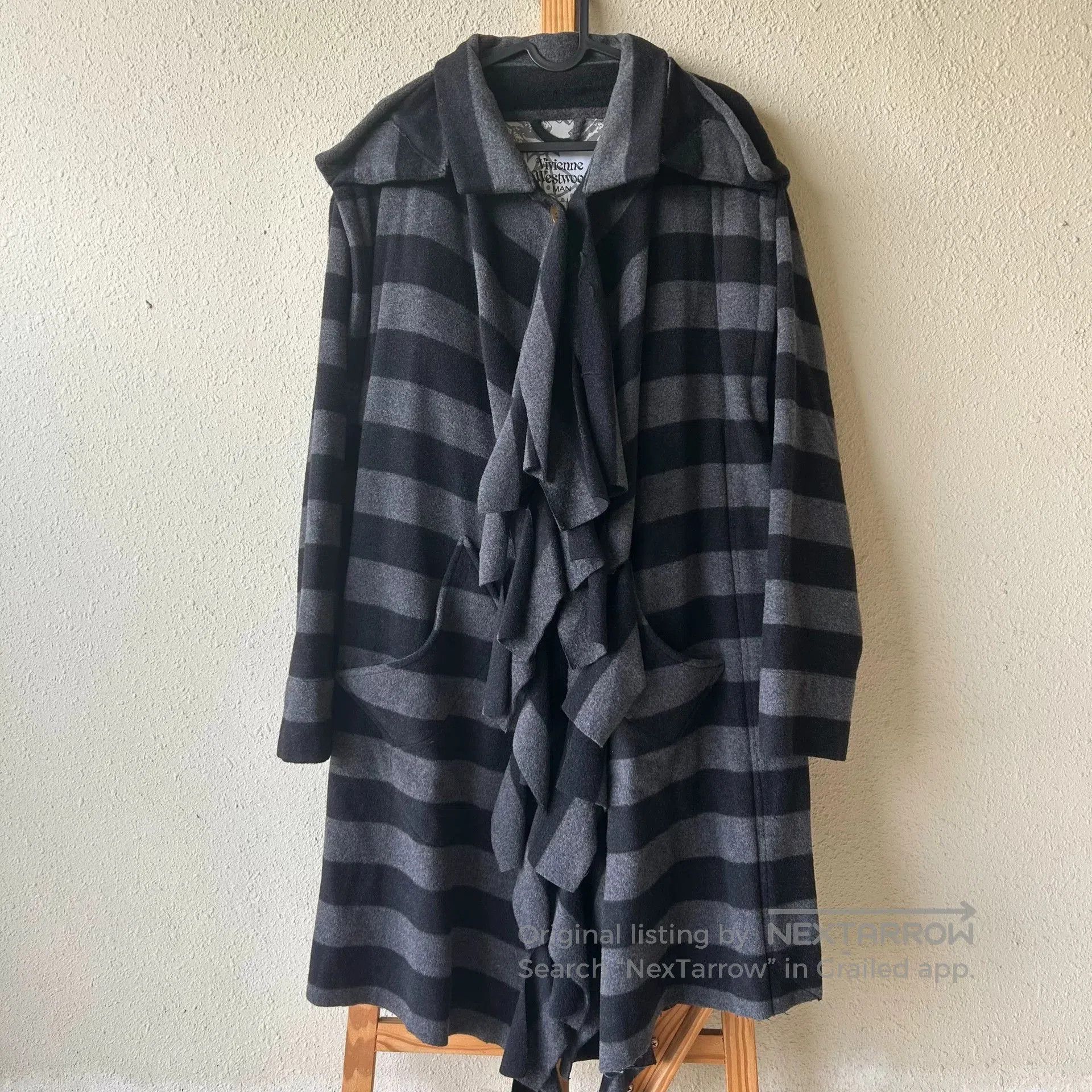 Vivienne Westwood Vivienne Westwood Vintage Striped Coat. Size US XL / EU 56 / 4 - 2 Thumbnail