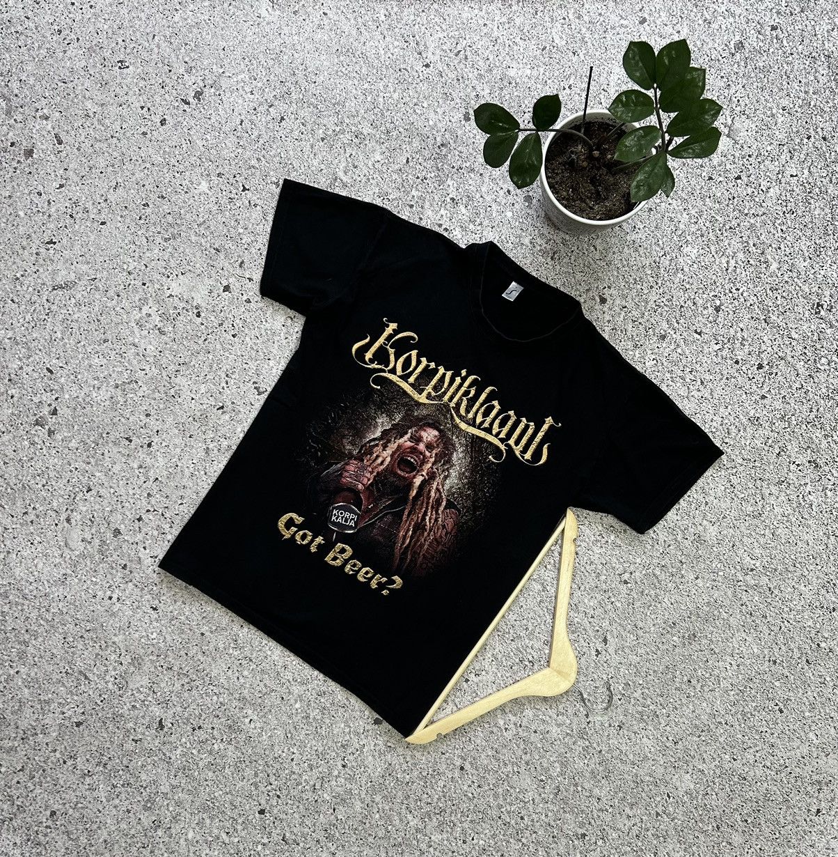 Band Tees Korpiklaani Gimme Some Alcohol And Rock And Roll Tee Size US XL / EU 56 / 4 - 1 Thumbnail