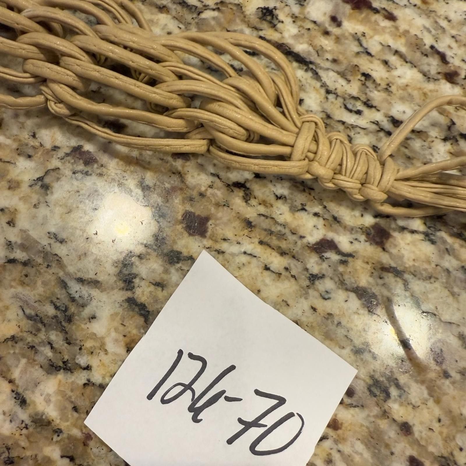 Other Tan bohemian braided rope belt tassel ends 51” length Size ONE SIZE - 8 Thumbnail