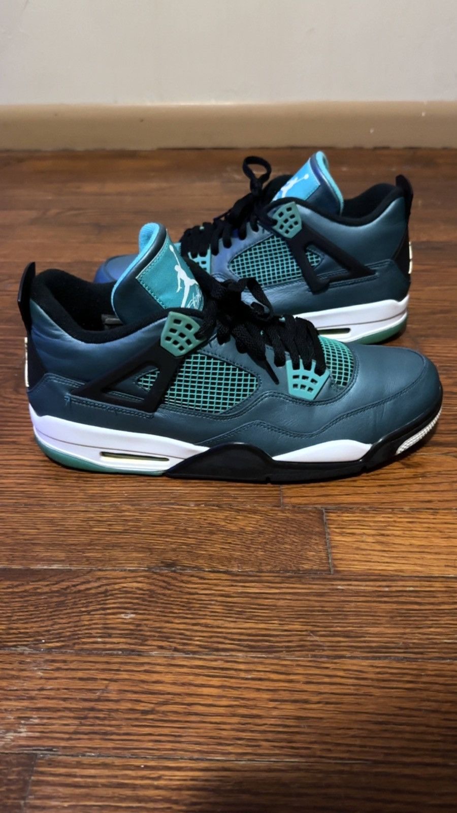 Japanese Brand Air Jordan 4 “Teal” Size US 13 / EU 46 - 3 Thumbnail