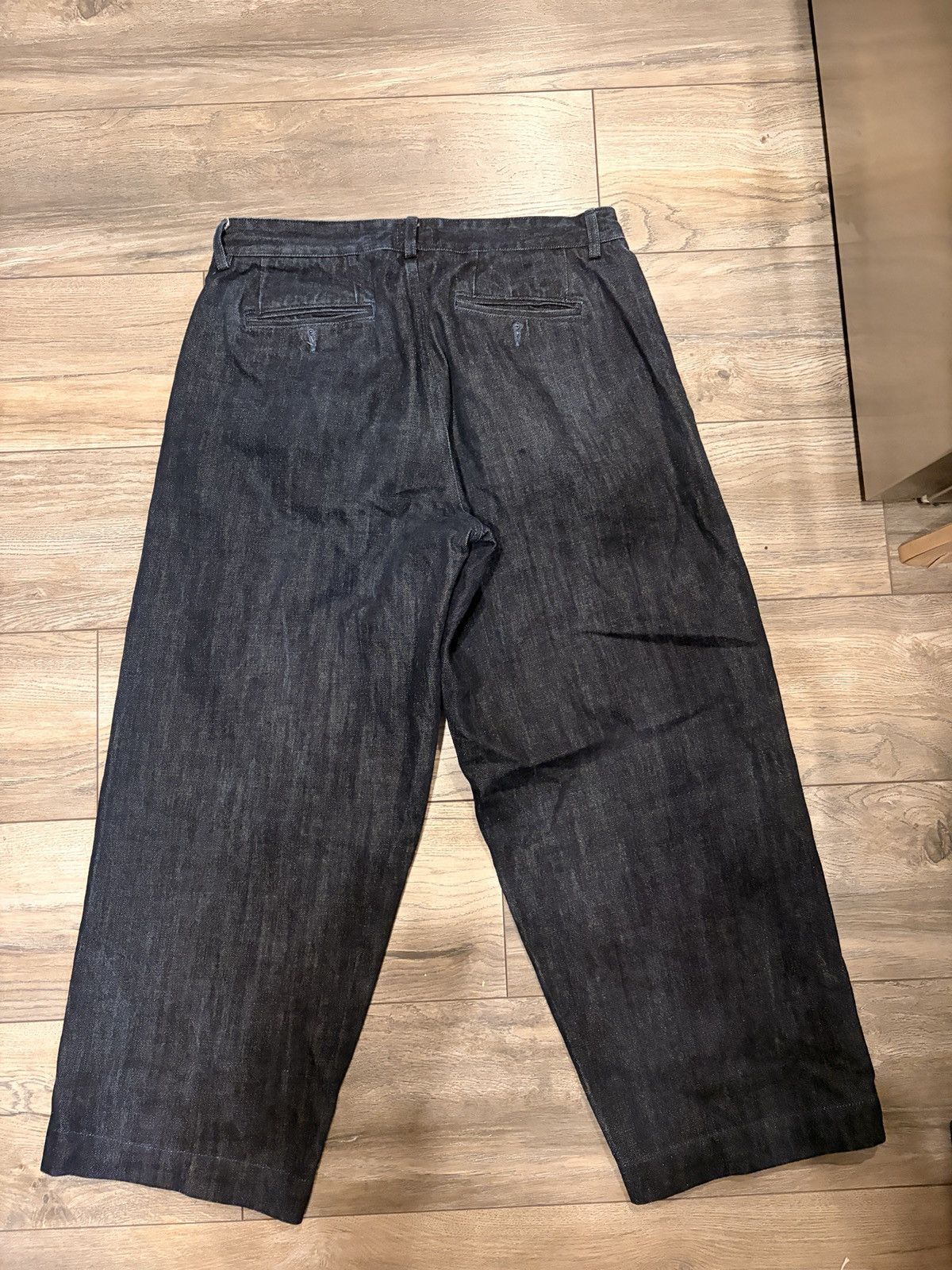Noah Pleated Denim Pants Size US 34 / EU 50 - 3 Thumbnail