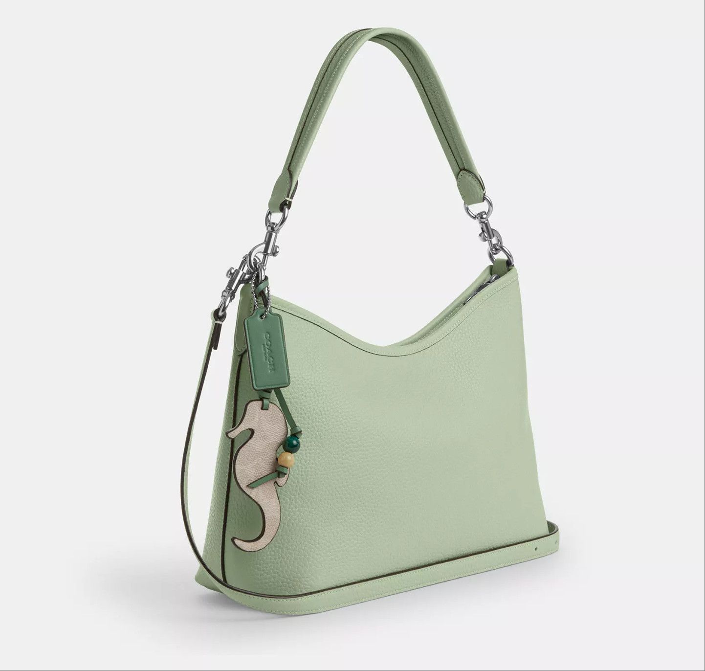 Coach Laurel Shoulder Bag With Seahorse Charm CBH82 Size ONE SIZE - 10 Thumbnail