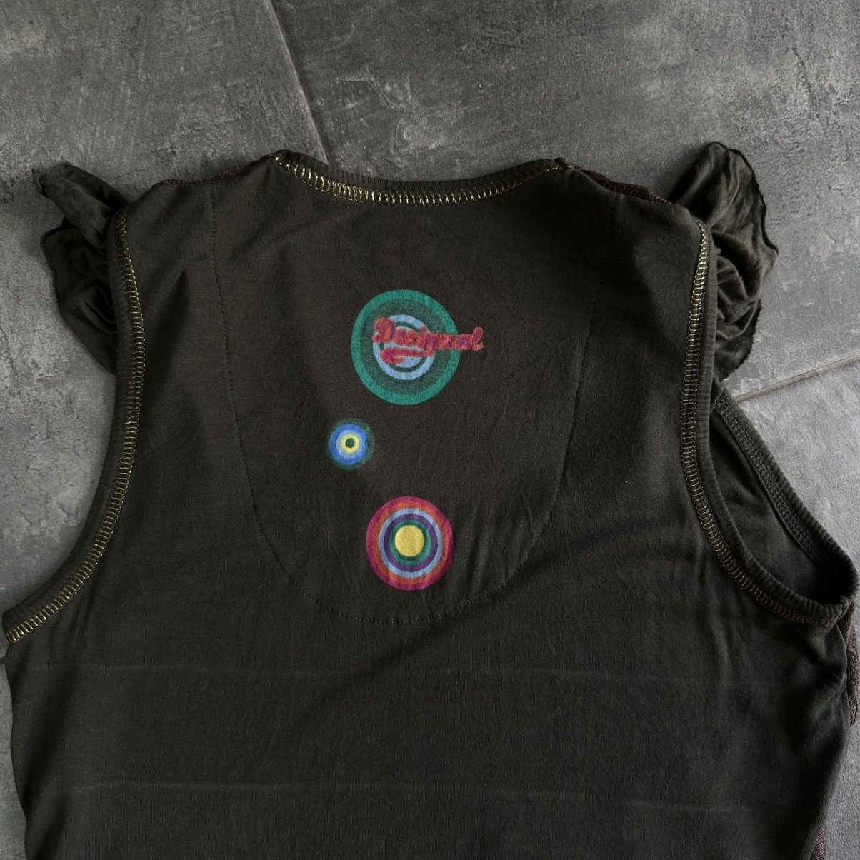 Desigual Vintage Japanese Style Desigual Tank Top Sleeveless Y2K 00s Size XL / US 12-14 / IT 48-50 - 6 Thumbnail