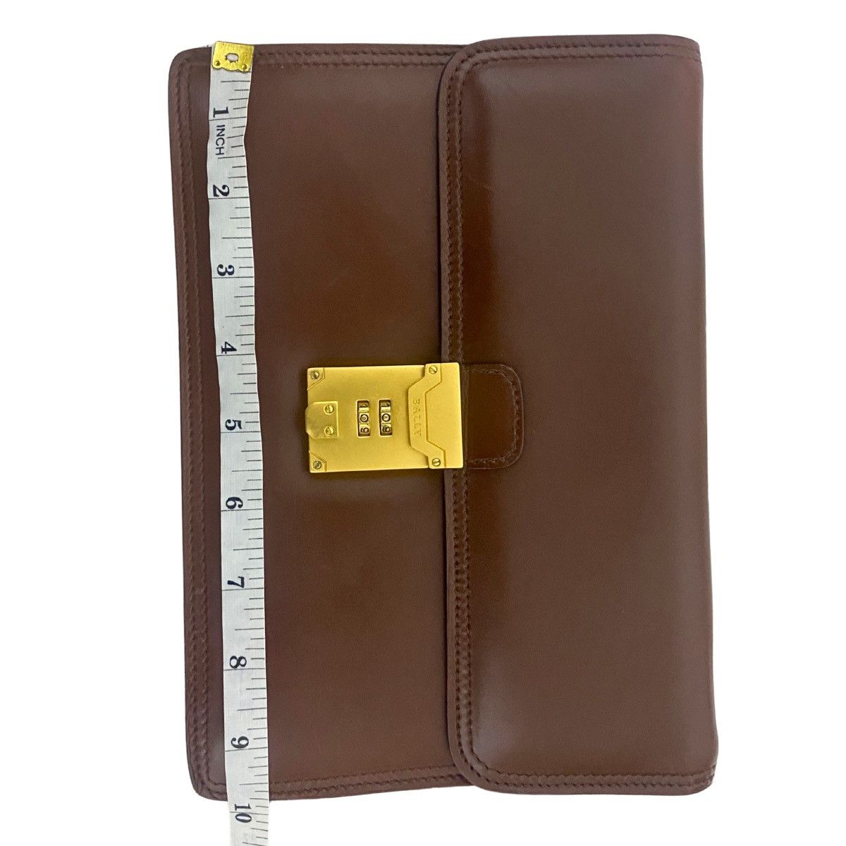 Bally × Vintage Bally Vintage leather clutch Size 46 - 9 Thumbnail