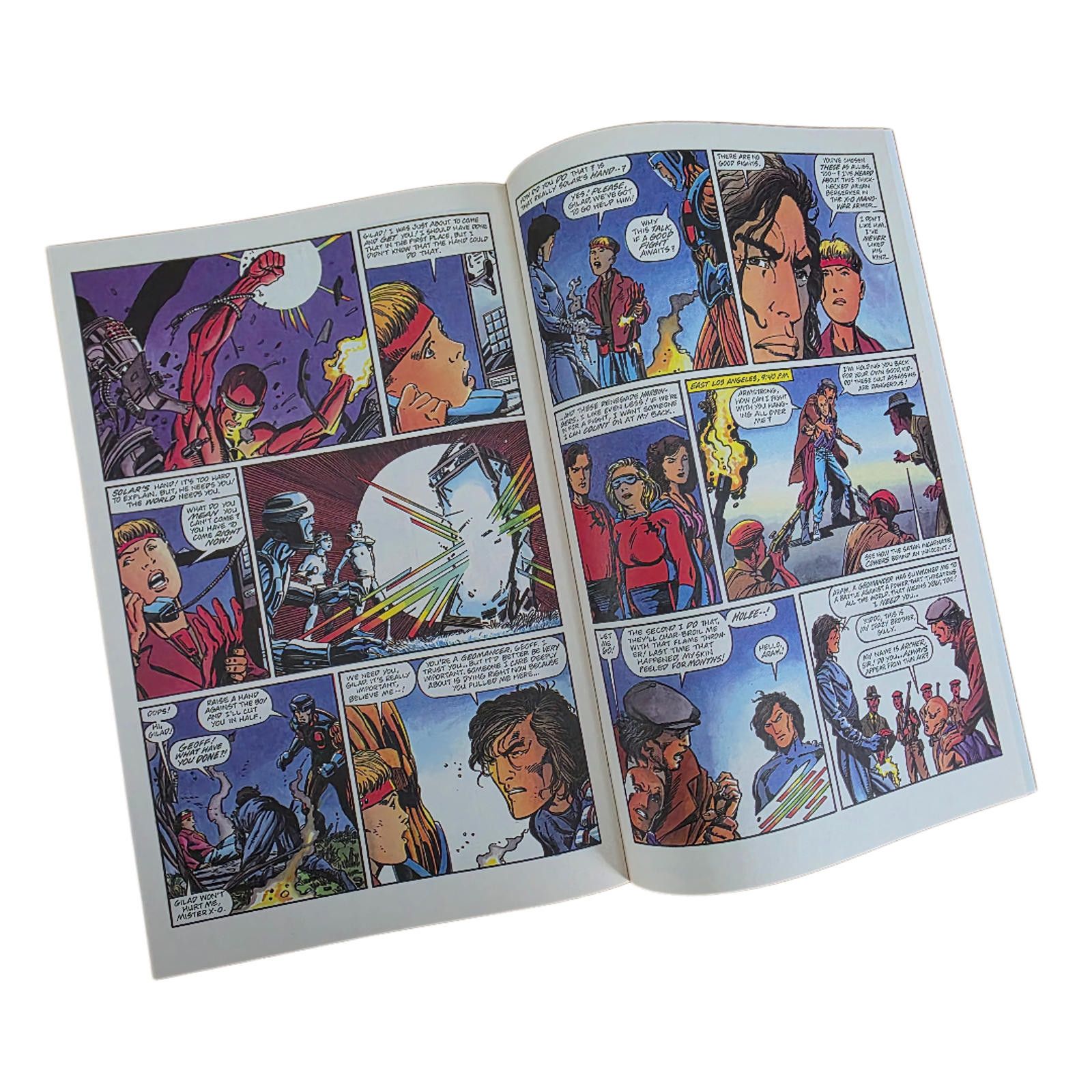 United Colors Of Benetton Valiant Unity #0 1992 Chapter 1 Erica Pierce Comic (C) Size ONE SIZE - 2 Thumbnail