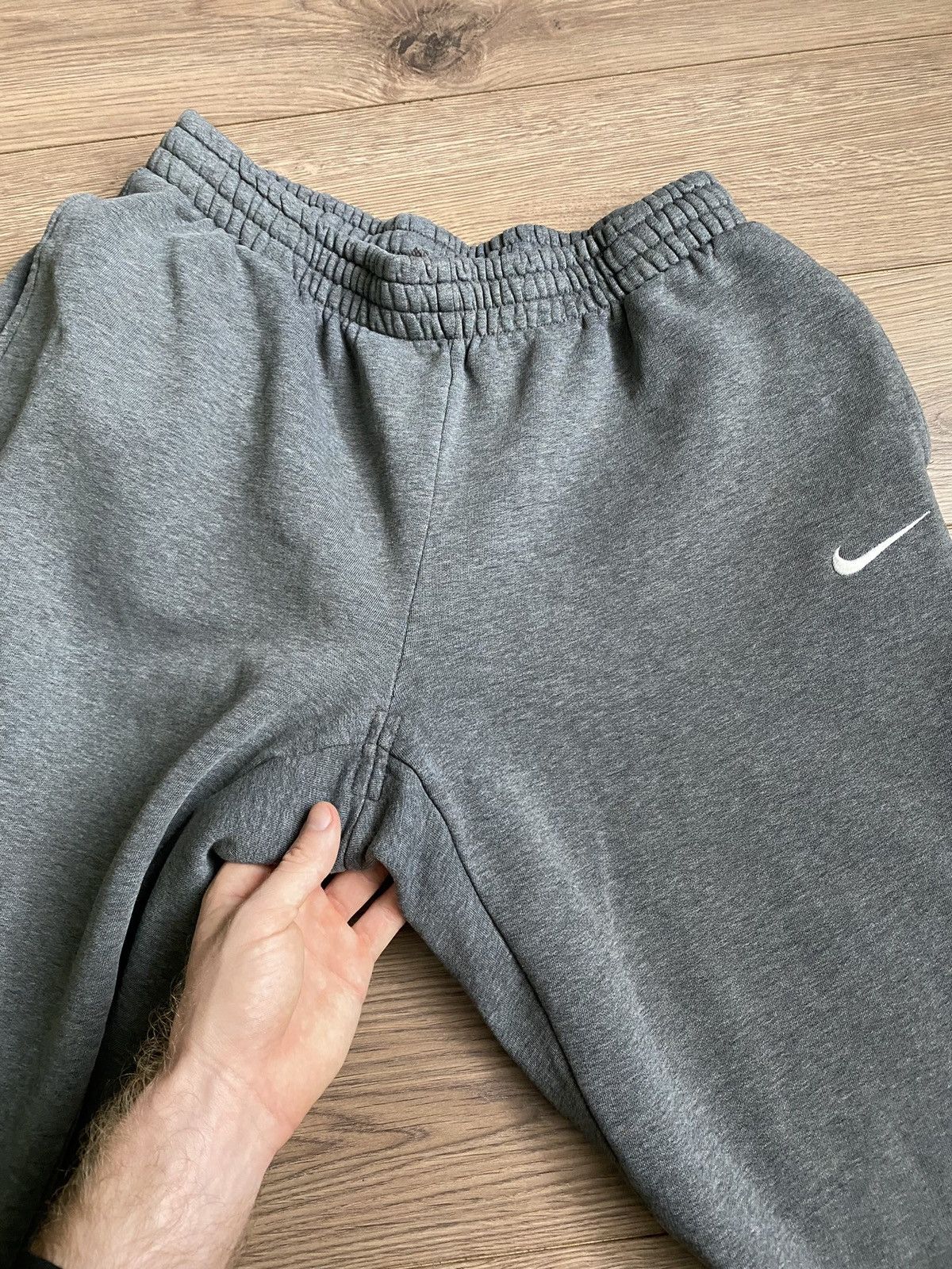 Nike × Vintage Vintage Nike Rap Basic Sweatpants Joggers Pants Grey Size L Size US 34 / EU 50 - 7 Thumbnail