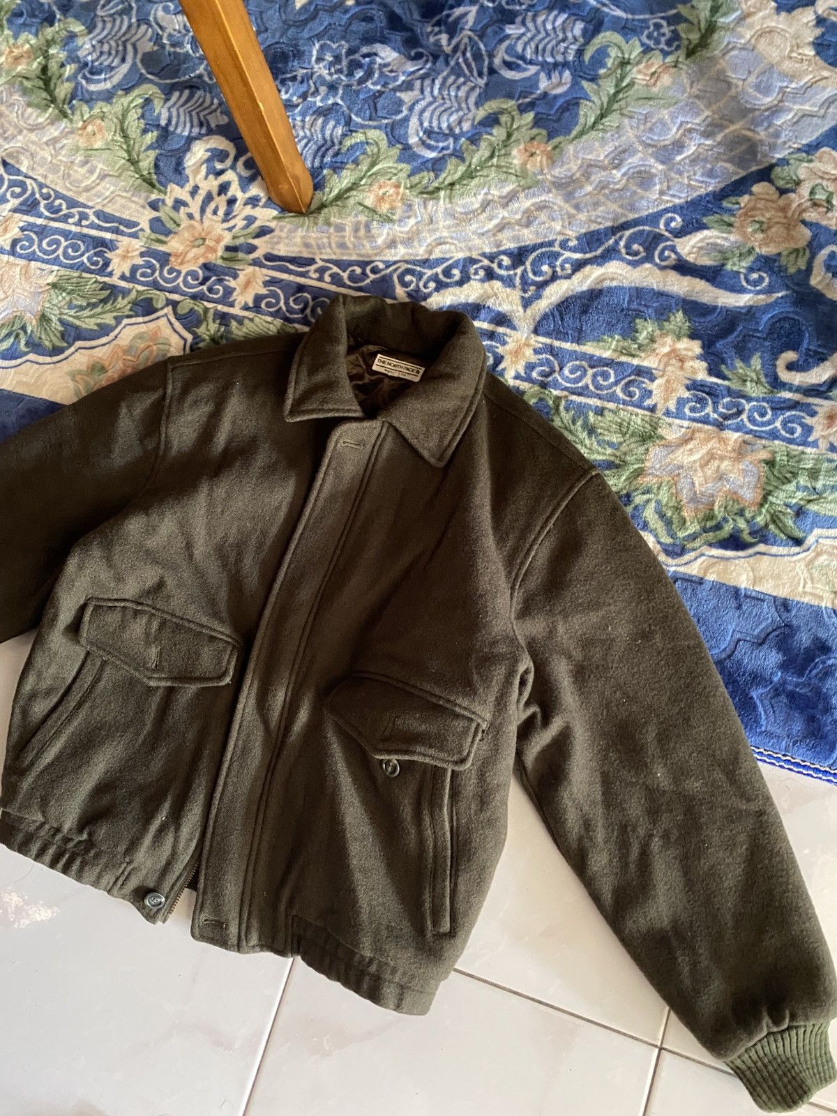The North Face × Vintage STEAL💥OFFER ME ‼️VTG The North Face Wool Bomber Jacket Size US M / EU 48-50 / 2 - 12 Thumbnail