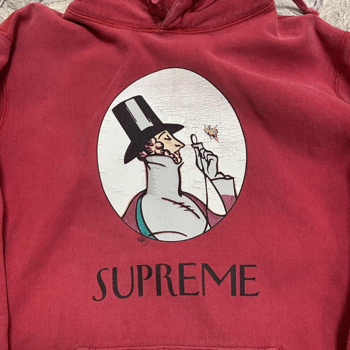 Supreme Supreme Hoodie Big Logo Red Size US M / EU 48-50 / 2 - 5 Thumbnail