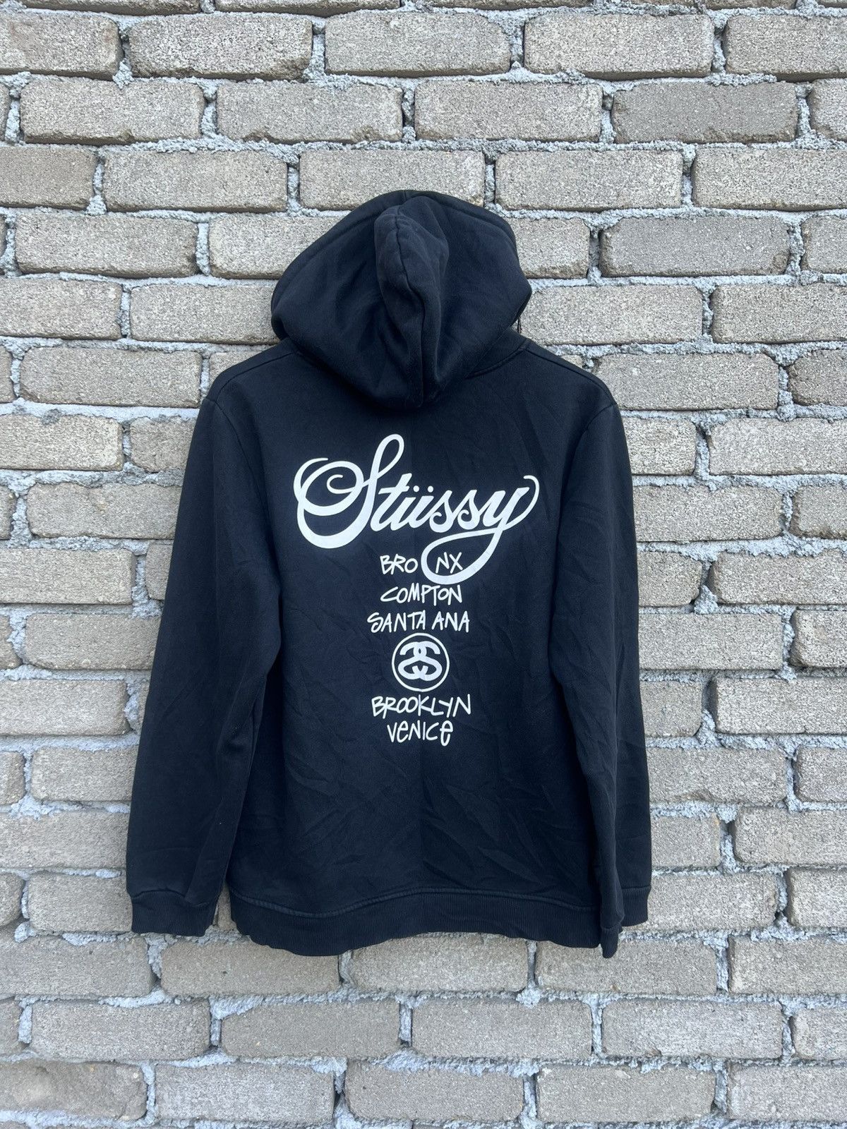 Stussy Stussy Mexico Spellout Hoodie With Big Logo Size US L / EU 52-54 / 3 - 5 Thumbnail