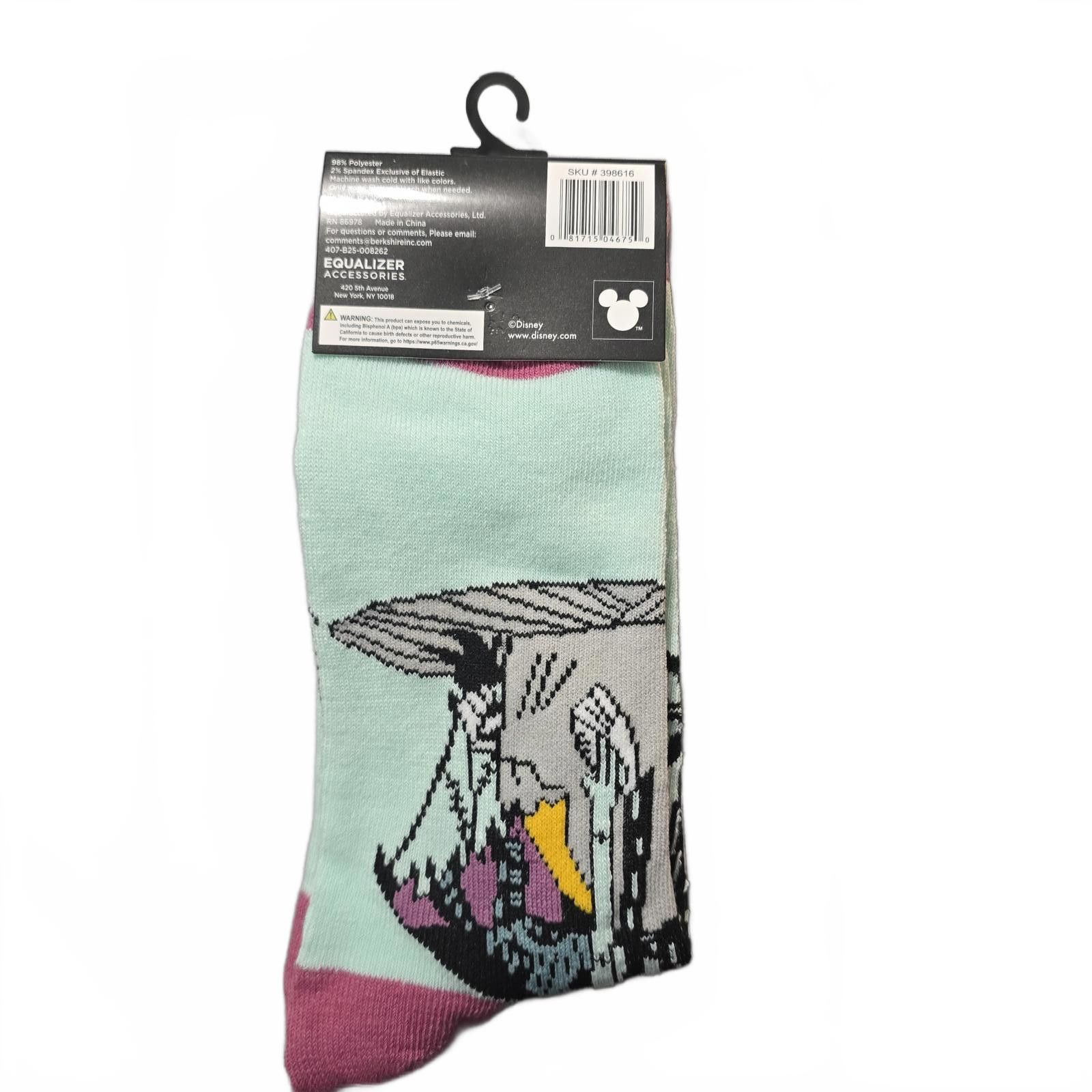 Disney Disney The Nightmare Before Christmas Crew Socks Size ONE SIZE - 2 Thumbnail