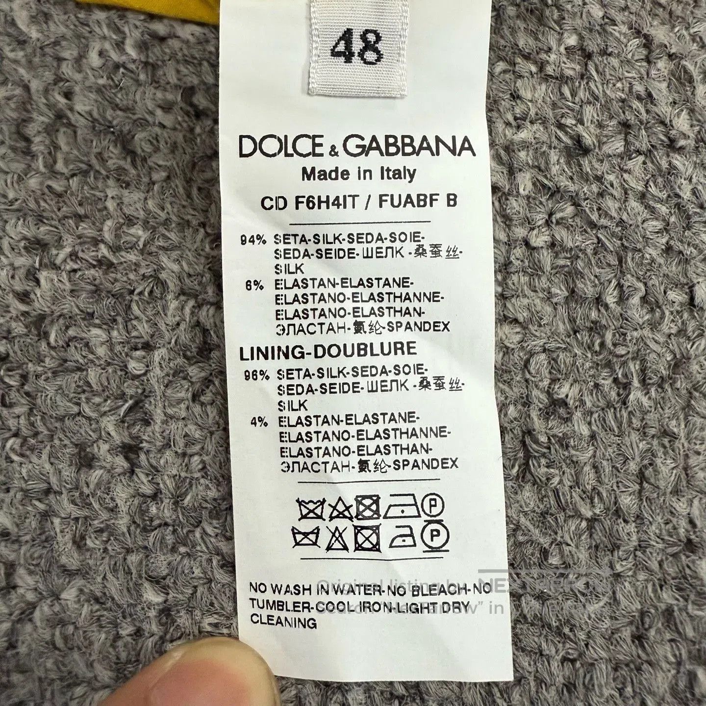 Dolce & Gabbana Dolce & Gabbana Yellow Silk Dress IT48. Size L / US 10 / IT 46 - 6 Thumbnail