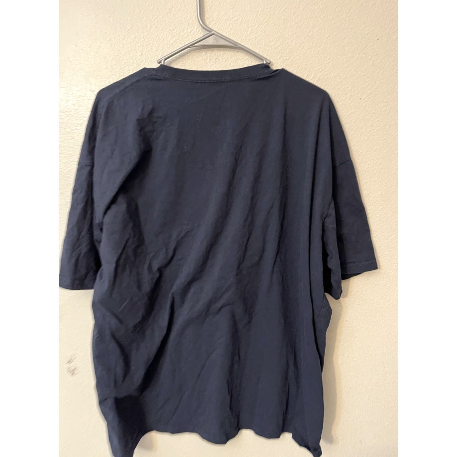 Vintage True Classic Shirt Mens 3XL Navy Blue Short Sleeve Crew Neck Stretch Solid T-Shirt Size US XXL / EU 58 / 5 - 3 Thumbnail