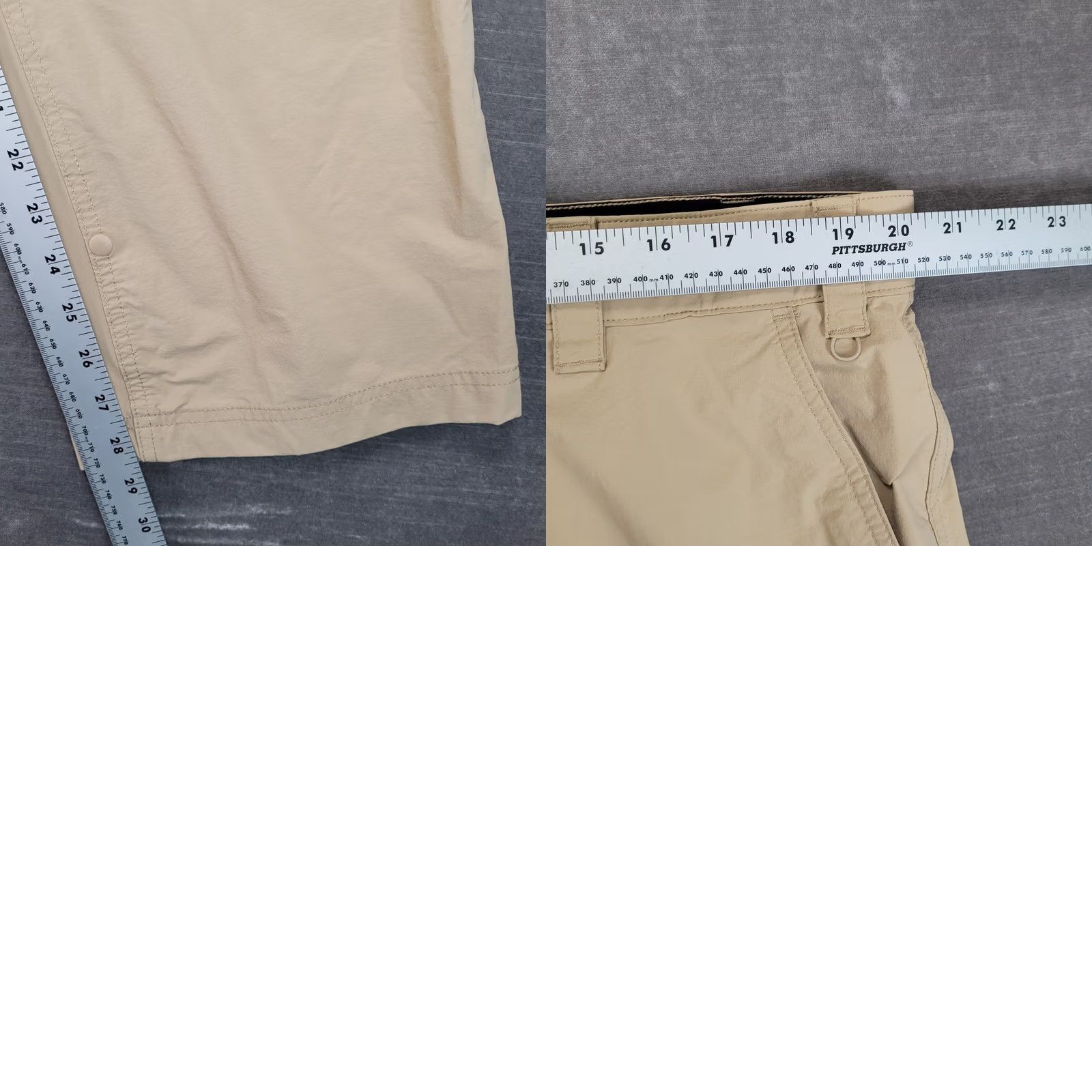 CO Alaskan Hardgear Duluth Trading Co Mens 40x30 Khaki Cargo Pants Size US 40 / EU 56 - 8 Thumbnail