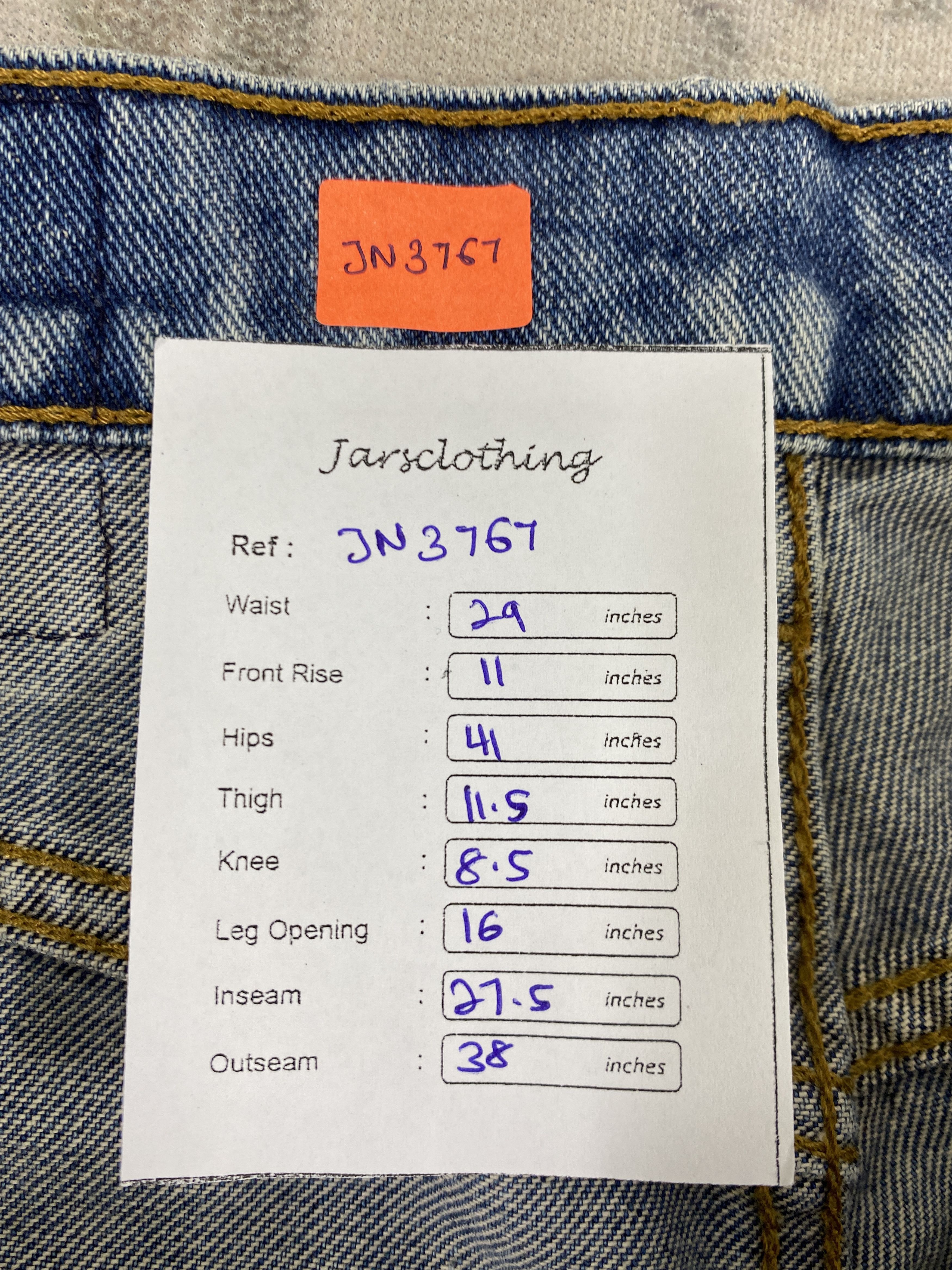Levi's Distressed Blue Vintage Levi's 511 Jeans 29x27.5 - JN3767 Size US 28 / EU 44 - 8 Thumbnail