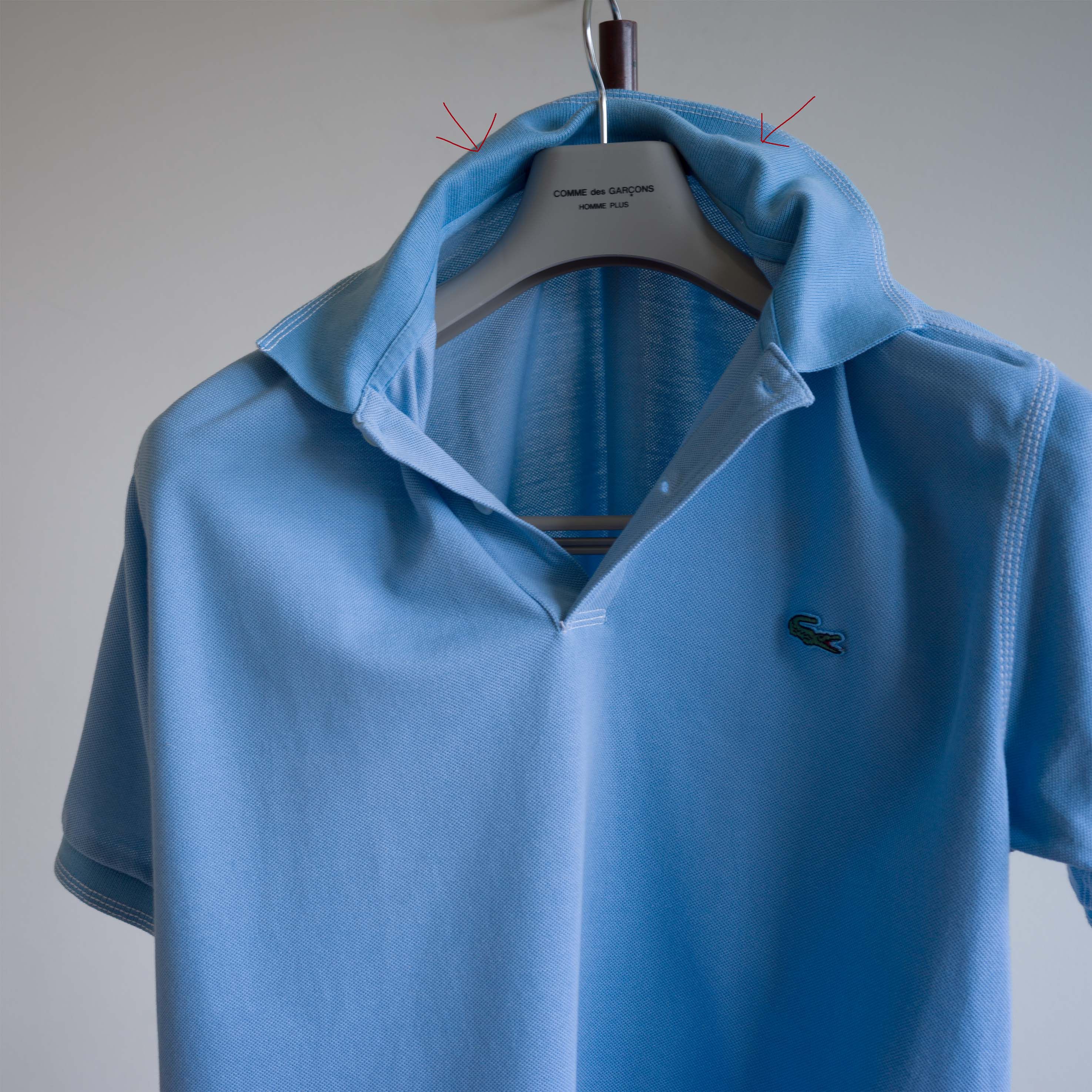 Junya Watanabe × Lacoste SS2006 JUNYA WATANABE MAN x LACOSTE RECONSTRUCTED POLO SHIRT Size US L / EU 52-54 / 3 - 8 Thumbnail