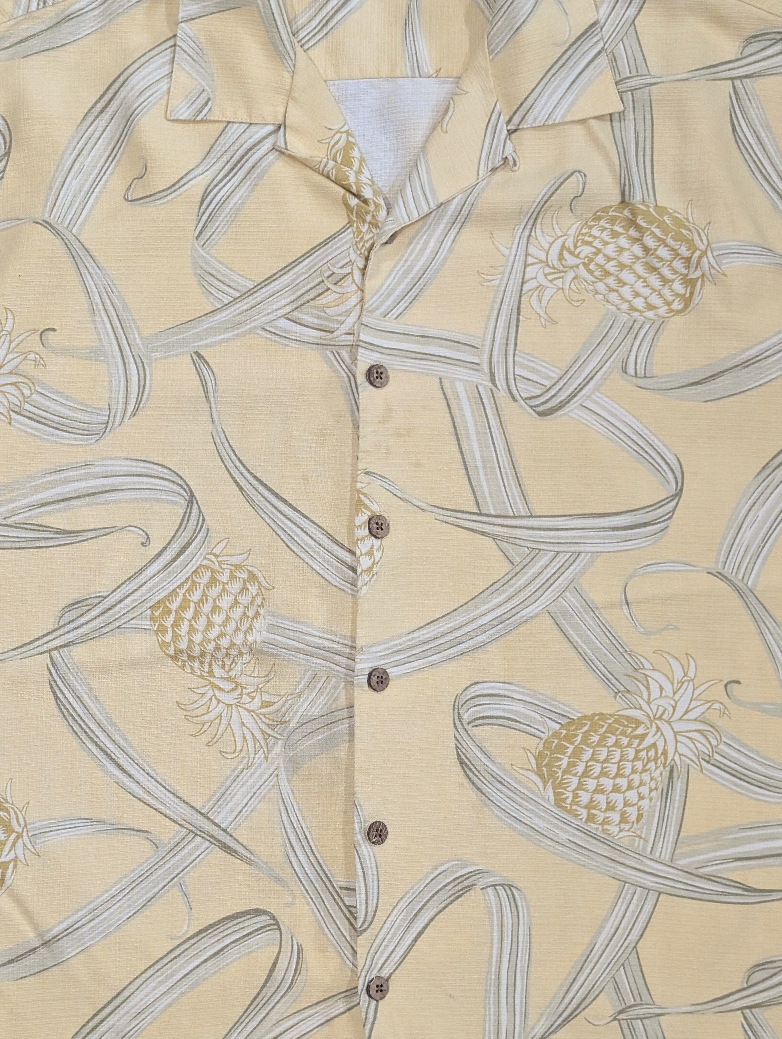 Tommy Bahama Tommy Bahama 100% silk pineapples Hawaiian shirt - SIZE XL Size US XL / EU 56 / 4 - 2 Thumbnail