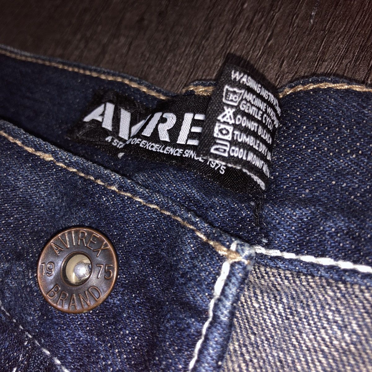 Avirex × Vintage Vintage Avirex Jeans Size US 34 / EU 50 - 8 Thumbnail