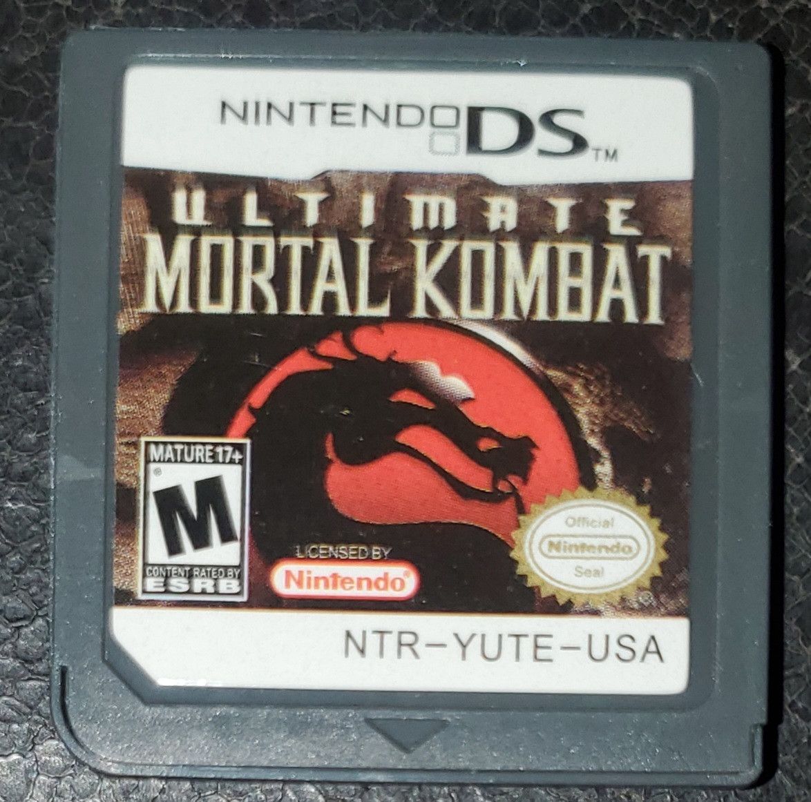 Nintendo Ultimate Mortal Kombat Nintendo DS Video Game Cartridge Size ONE SIZE - 1 Thumbnail