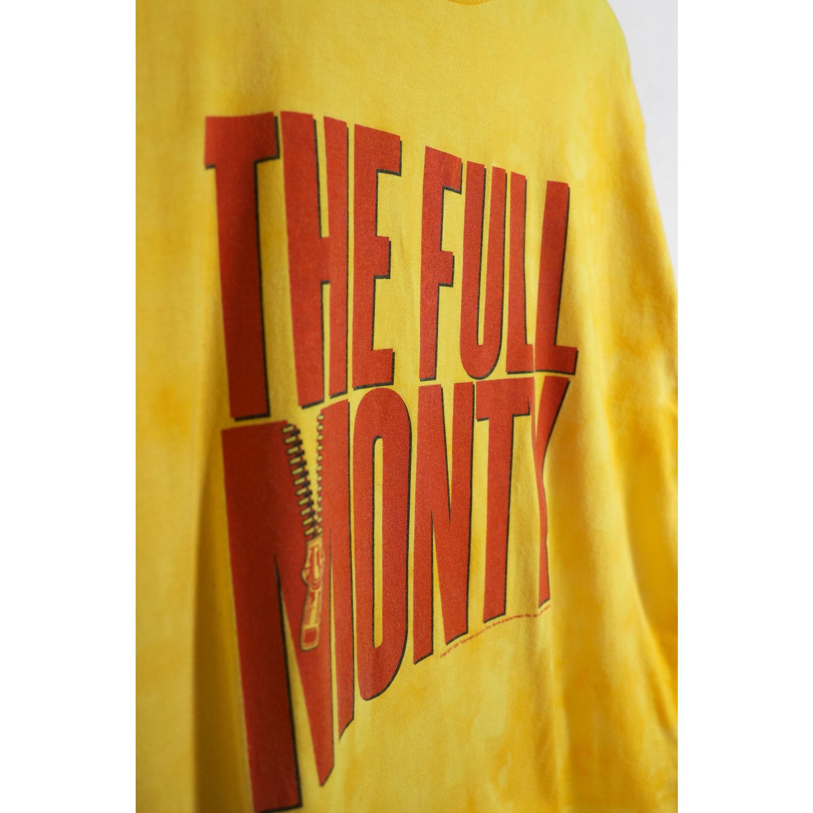 Vintage Vintage The Full Monty Movie 1997 Graphic Tee T-shirt 90s Size US L / EU 52-54 / 3 - 4 Thumbnail