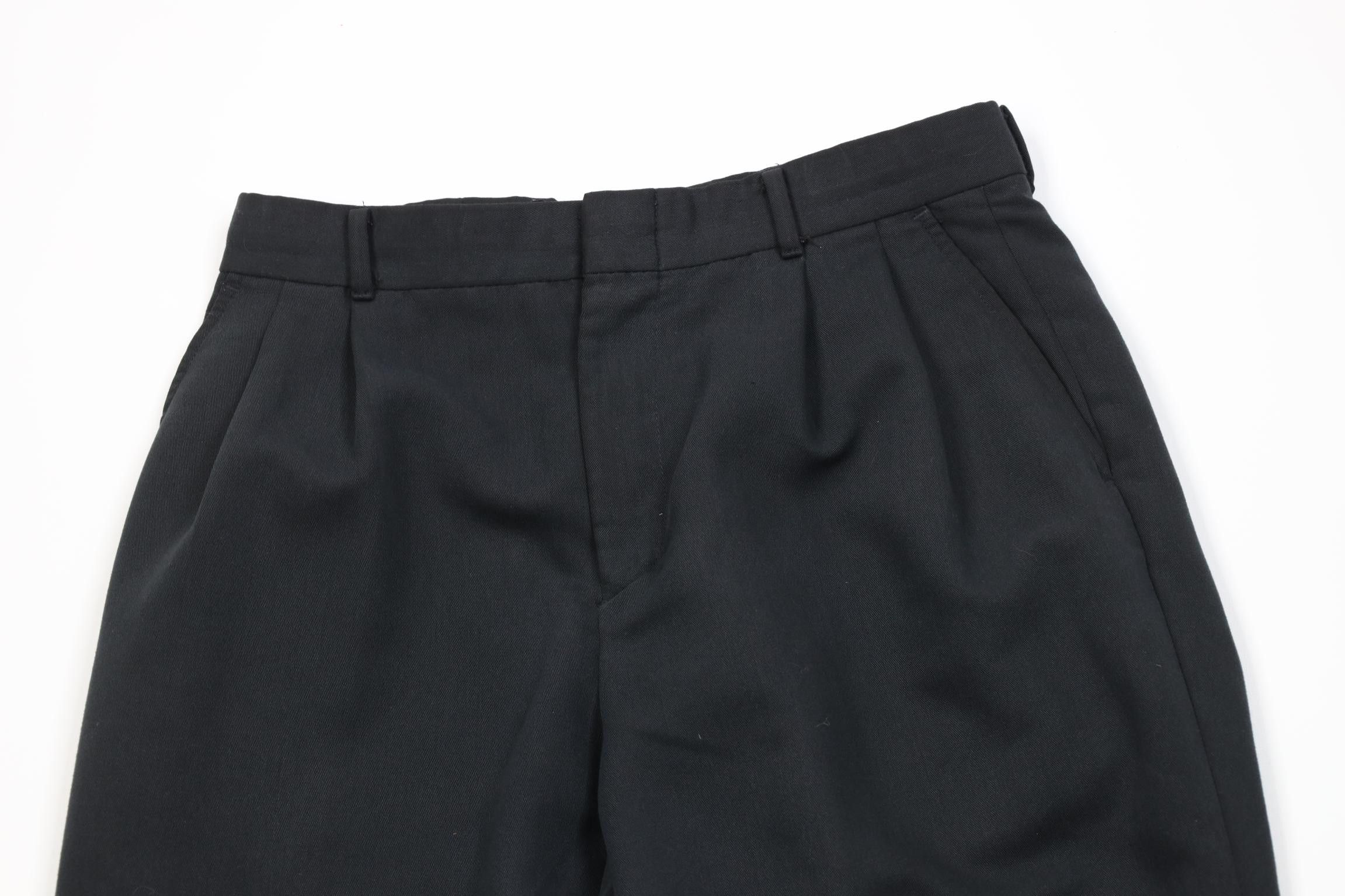 Vintage Vintage 90s Hollywood Regency Gabardine High Waist Pants Size US 30 / EU 46 - 2 Thumbnail
