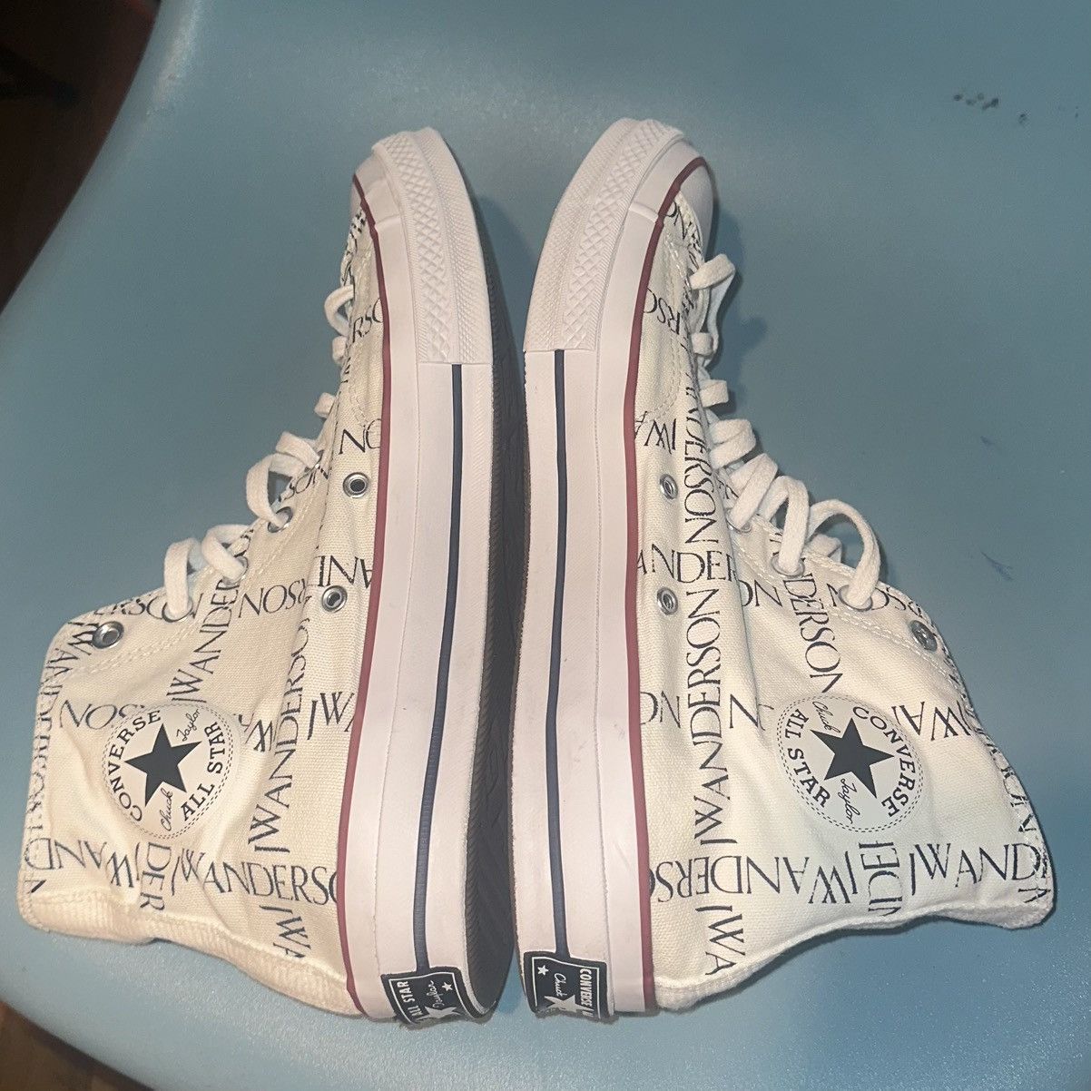 Converse × JW Anderson Converse JW Anderson Chuck Taylor All Star 70 Hi Grid Size US 11 / EU 44 - 7 Thumbnail
