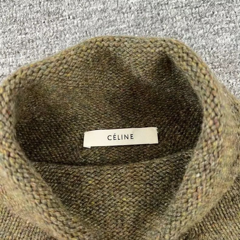 Celine Celine High Neck Knitted Sweater Size S Size US S / EU 44-46 / 1 - 5 Thumbnail