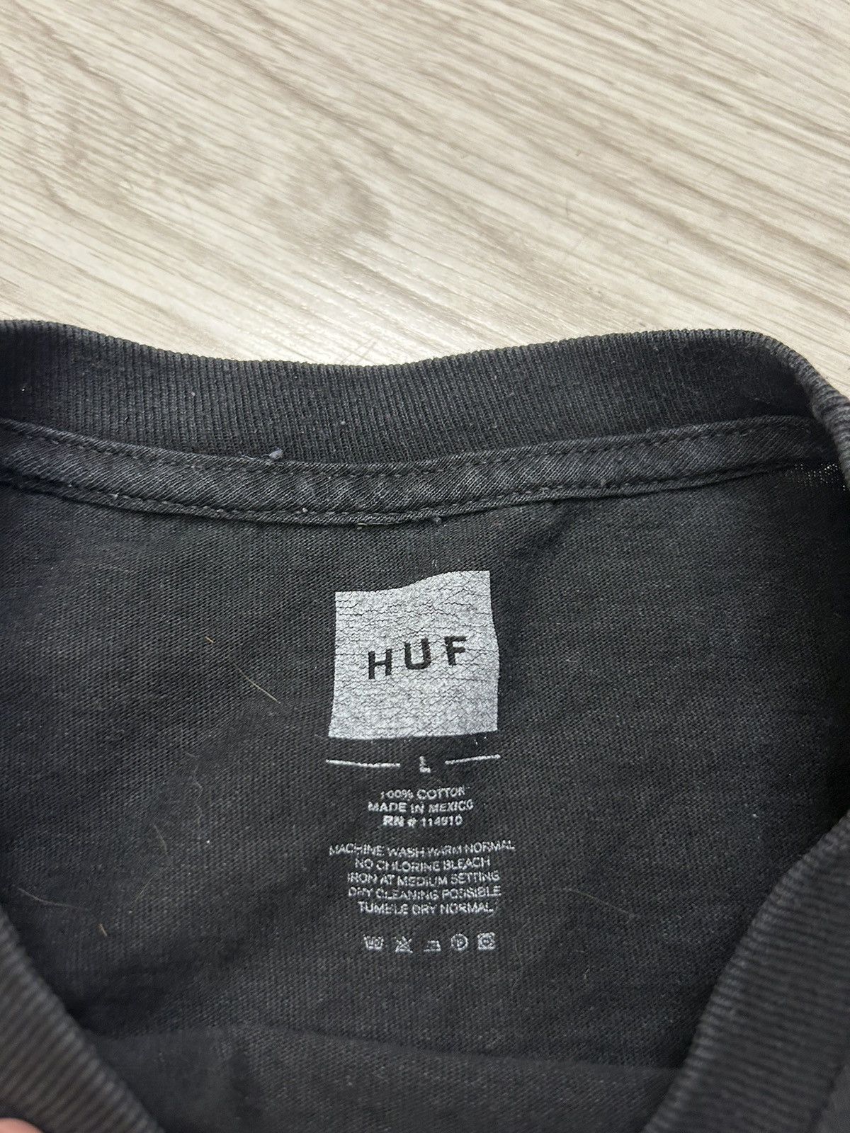 Huf Huf Longsleeve T-shirt Size US L / EU 52-54 / 3 - 6 Thumbnail