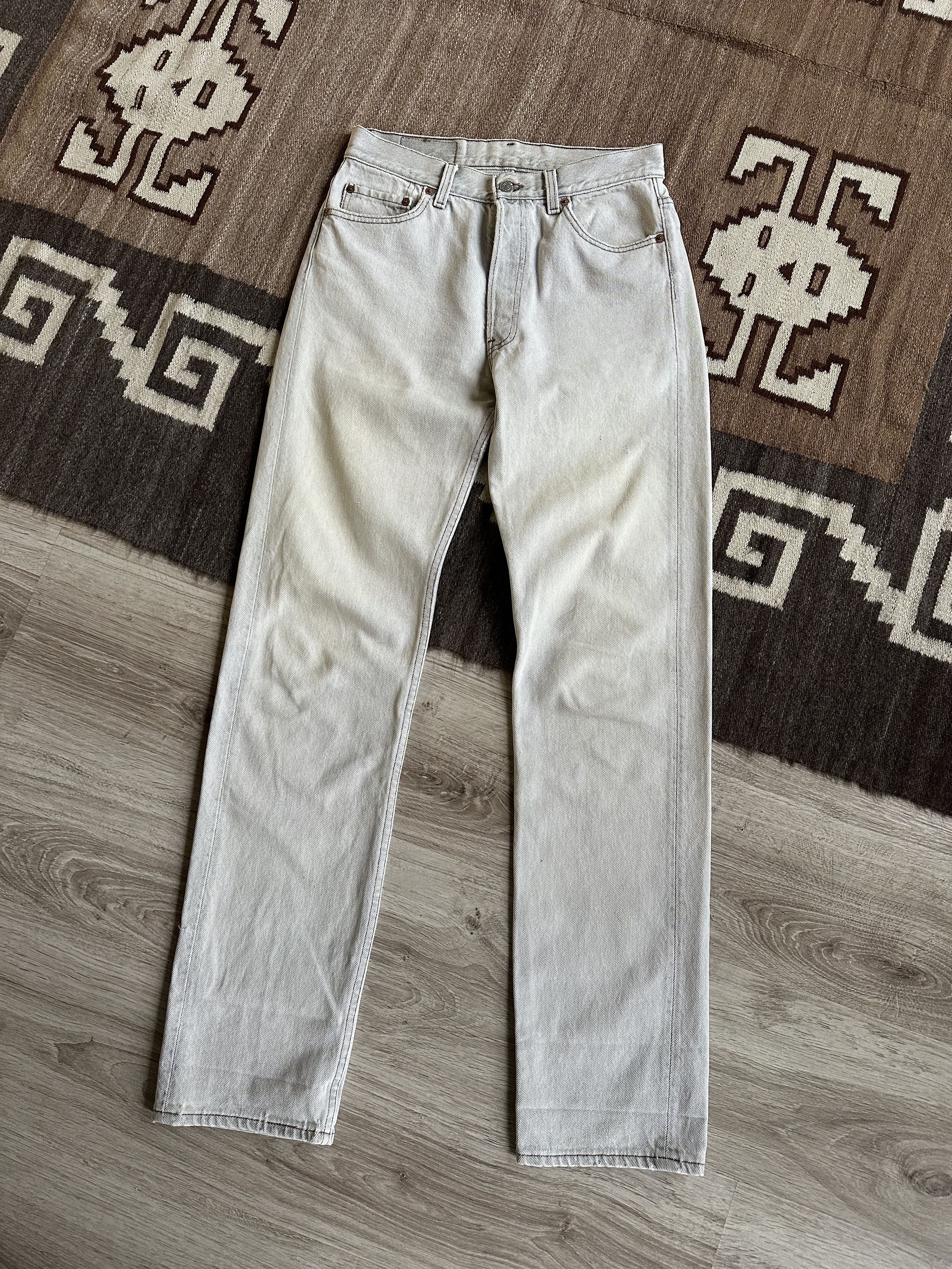 Levi's Levis 501 USA Made Vintage Denim Jeans 6056AC Size US 30 / EU 46 - 3 Thumbnail