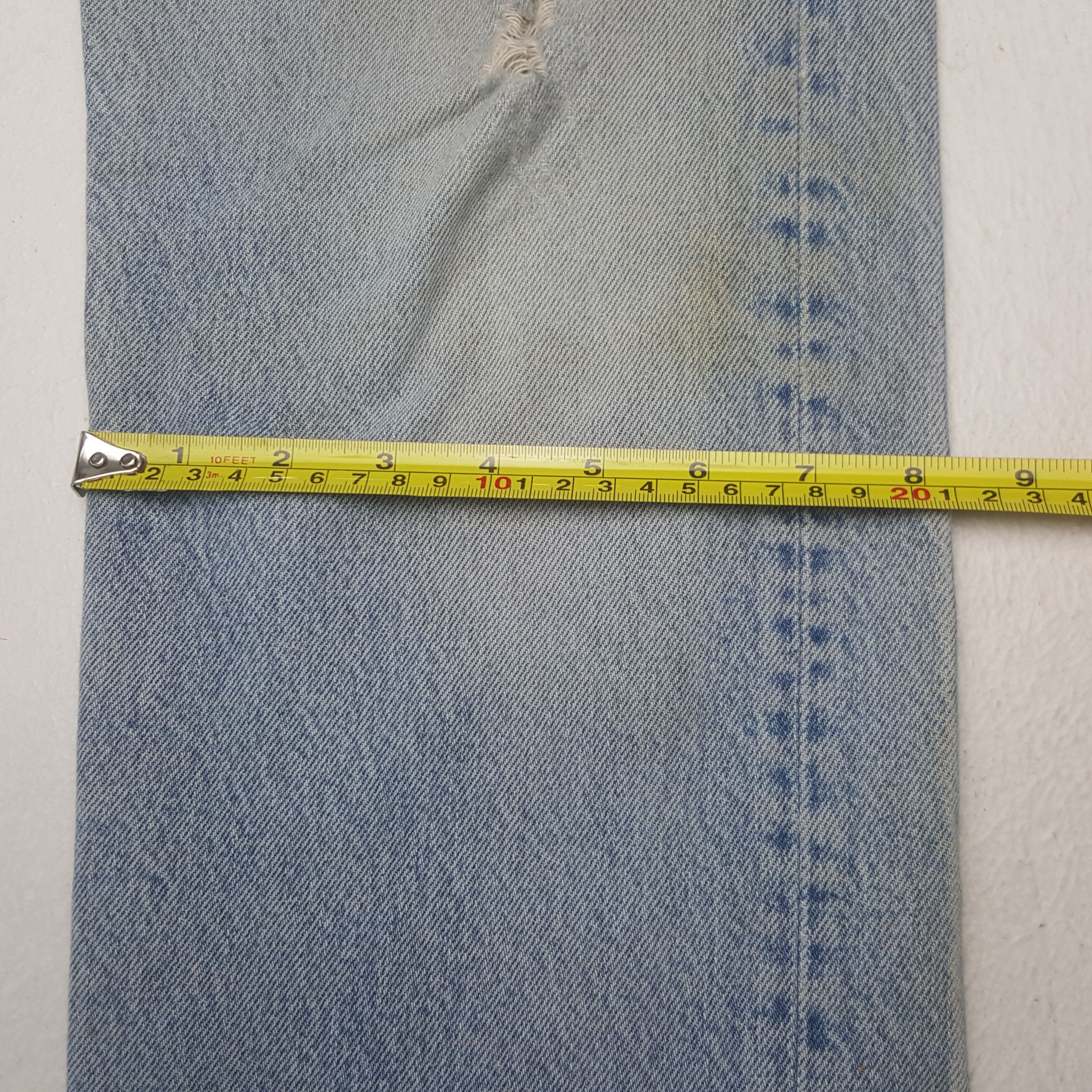 Levi's Vintage Clothing Vintage Levi's 501 USA Distressed Denim Jeans Size US 30 / EU 46 - 10 Thumbnail