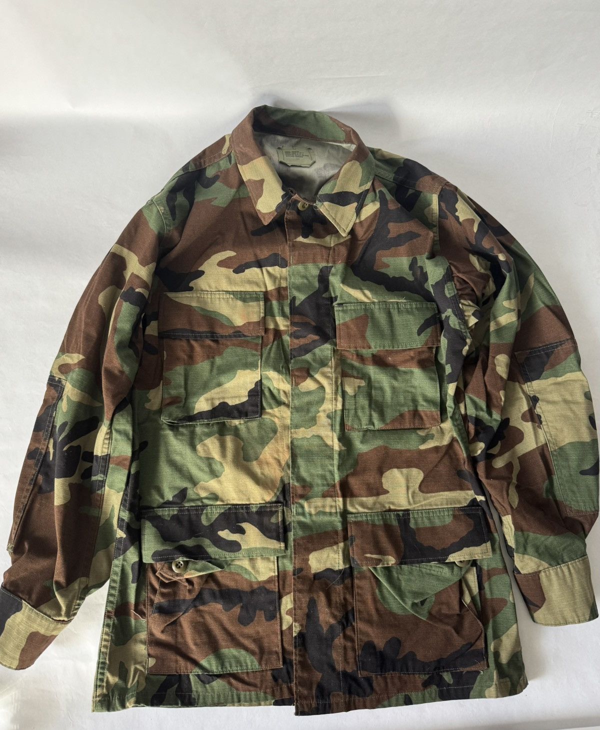 Other Vintage 1990s US army camo military jacket Size US S / EU 44-46 / 1 - 1 Thumbnail
