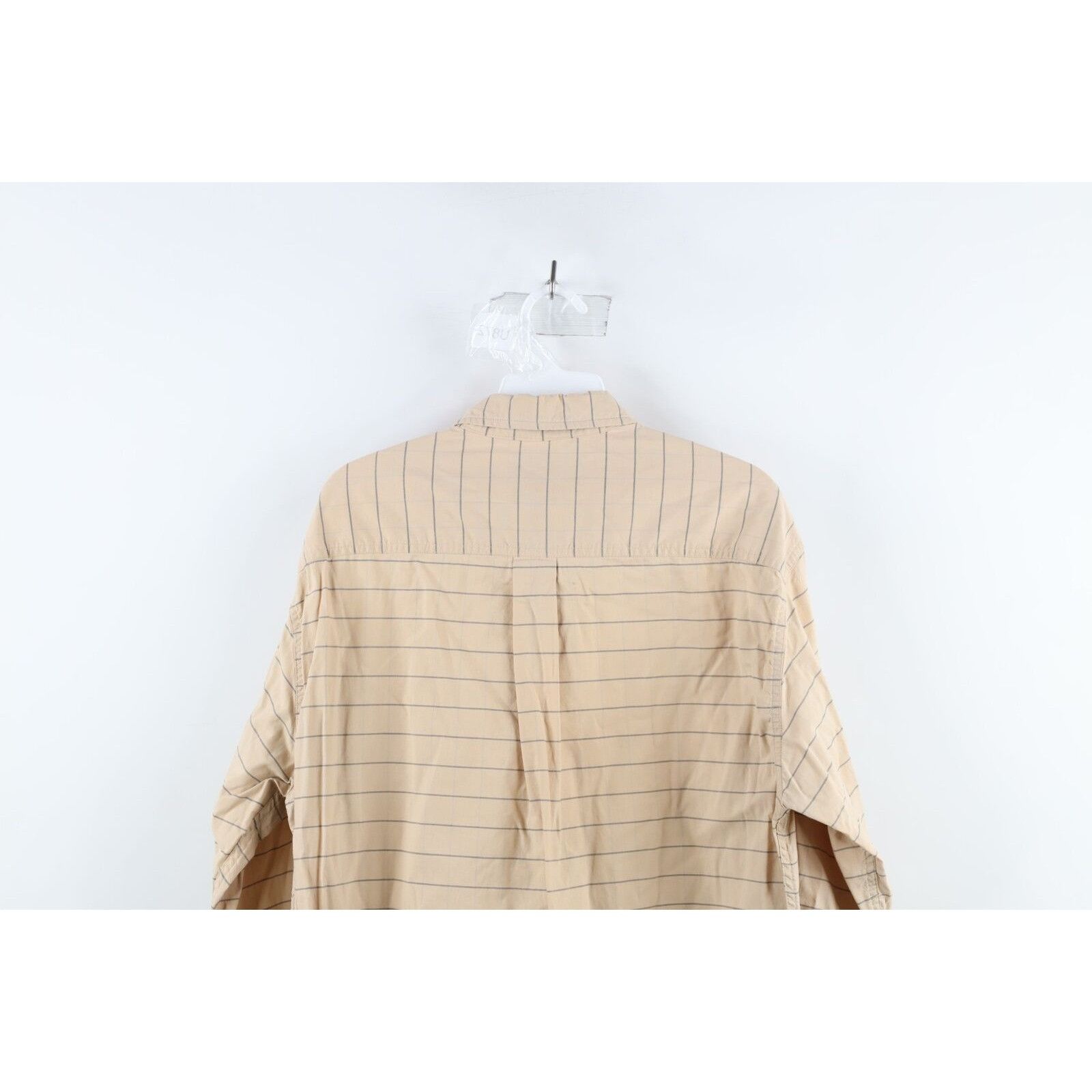 Vintage Vintage 90s Streetwear Faded Striped Collared Button Shirt Size US M / EU 48-50 / 2 - 7 Thumbnail