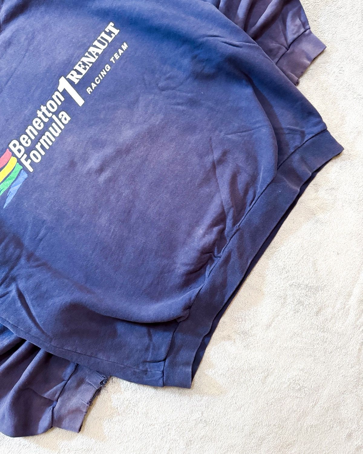 Benetton Vintage Distresses Benetton F1 Racing Team Size US XL / EU 56 / 4 - 5 Thumbnail