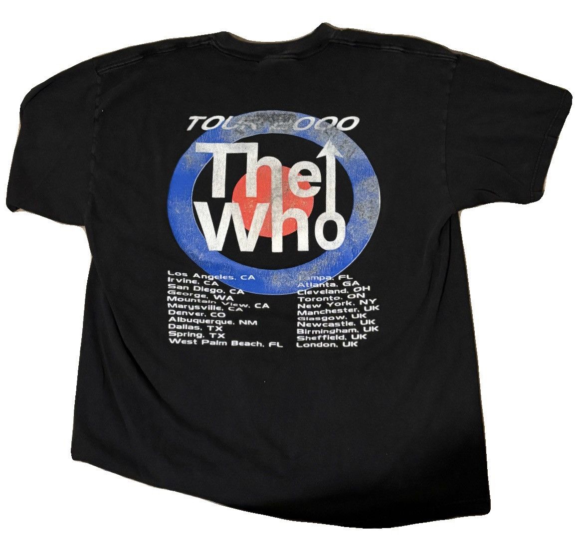 Other Vintage The Who 2000s Tour Tee – Authentic Concert Shirt Size US XL / EU 56 / 4 - 2 Thumbnail