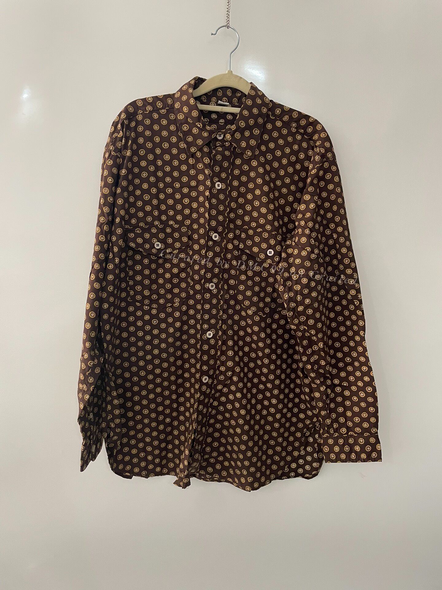 45rpm 45R Fine Check Print Mountain Shirt Size US XL / EU 56 / 4 - 1 Thumbnail