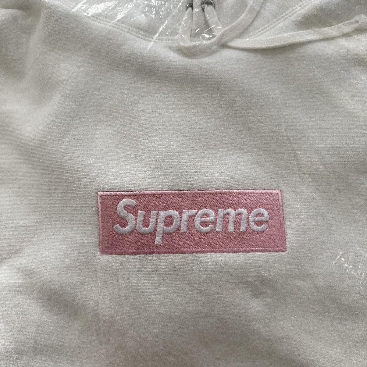 Supreme Box Logo Hooded Sweatshirt ‘White’ (FW25) - SIZE XXL